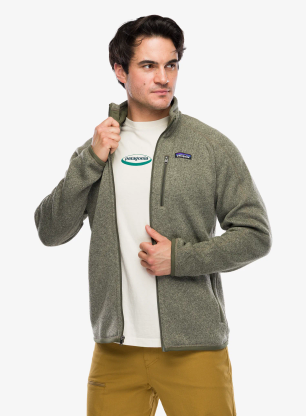 Flis Patagonia Better Sweater Jacket - river rock green