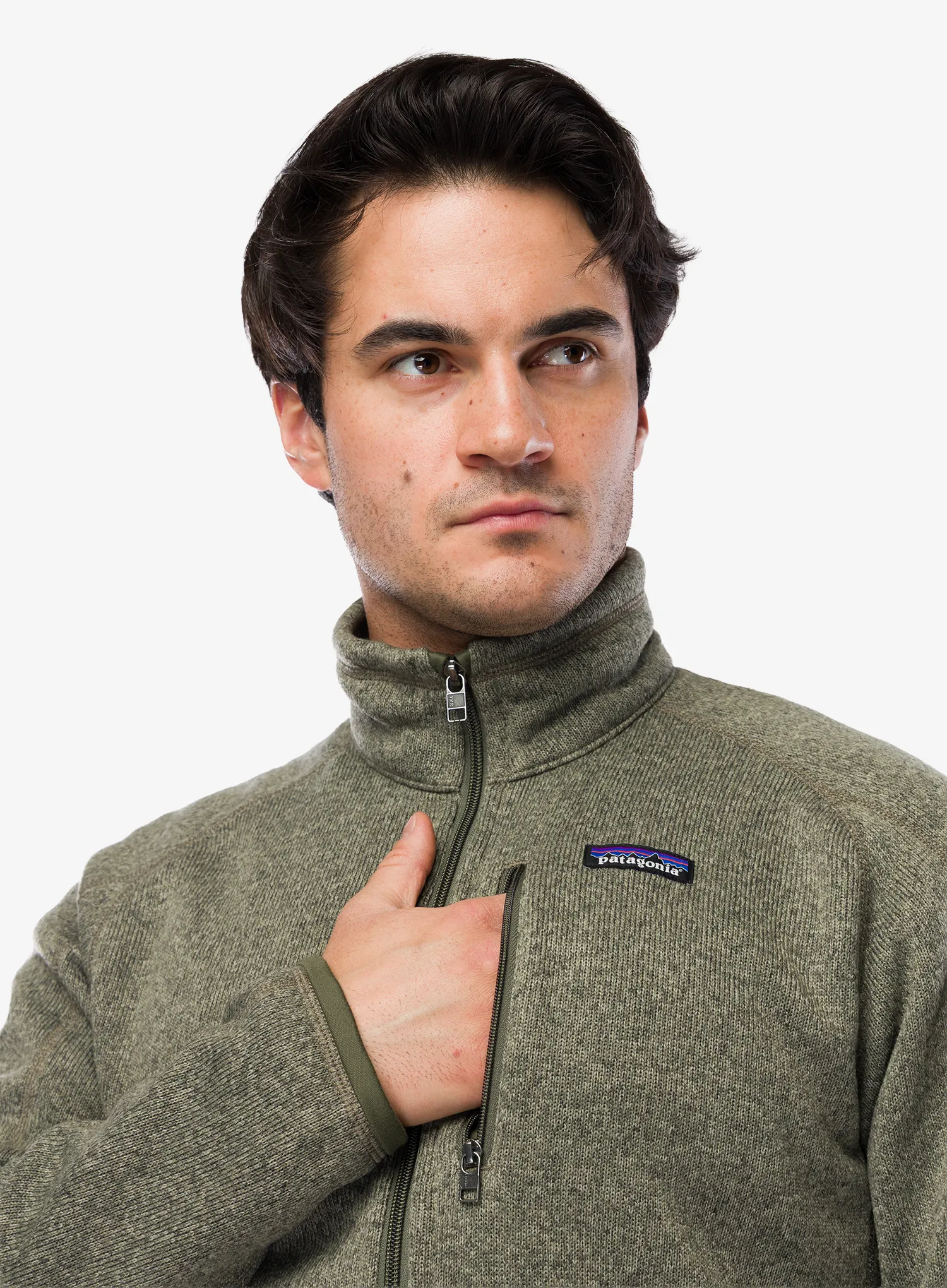 Flis Patagonia Better Sweater Jacket - river rock green