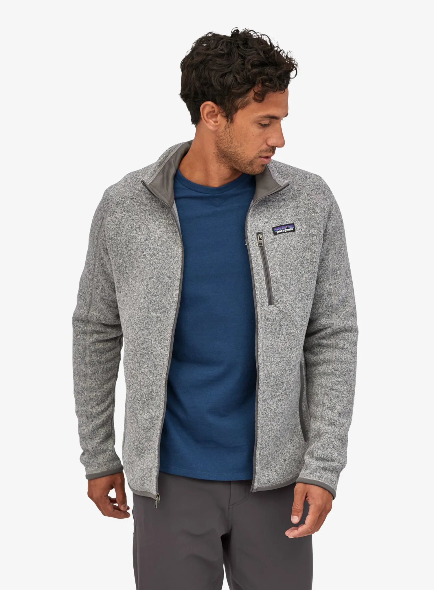 Flis Patagonia Better Sweater Jacket - stonewash