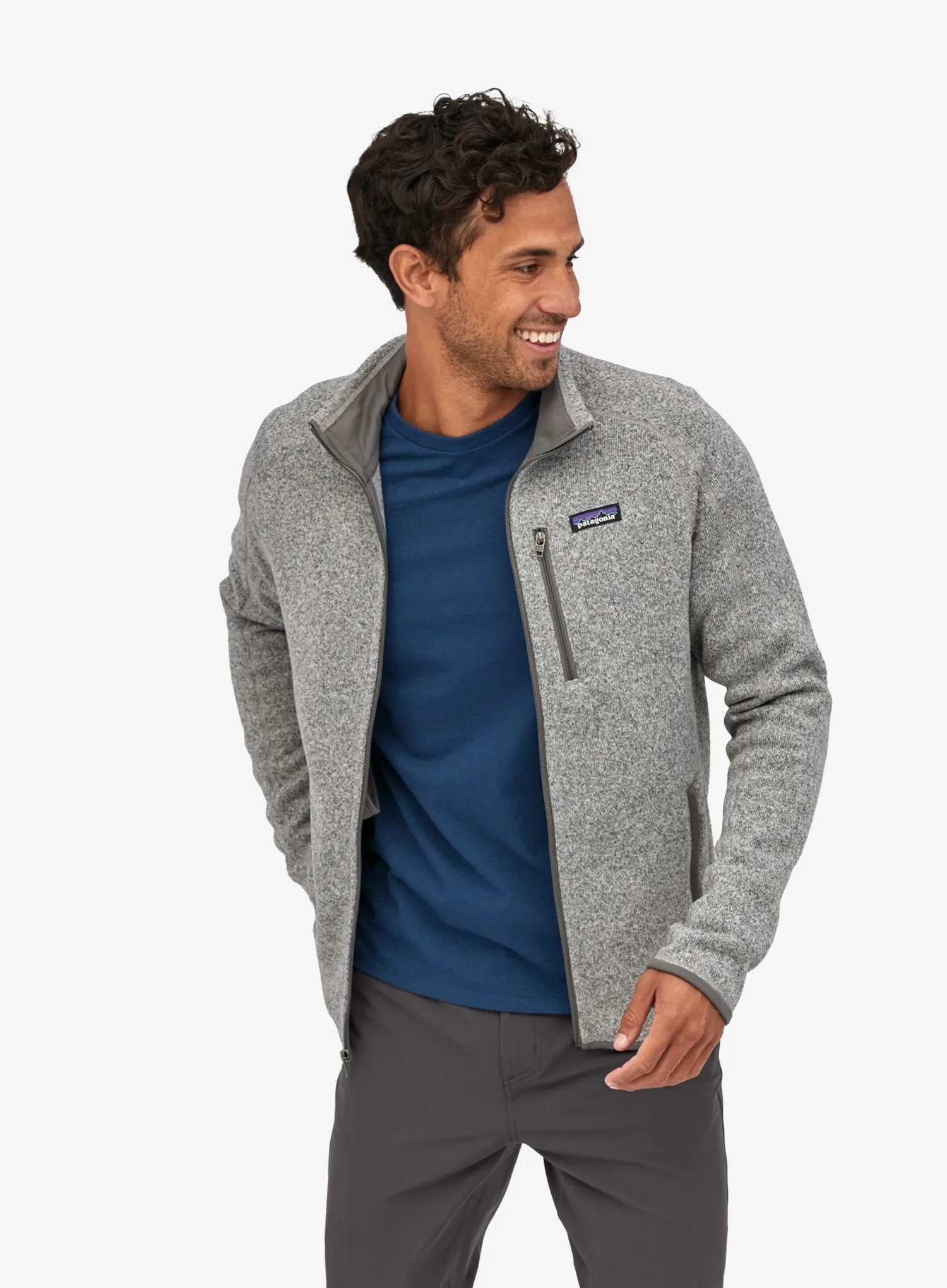 Flis Patagonia Better Sweater Jacket - stonewash