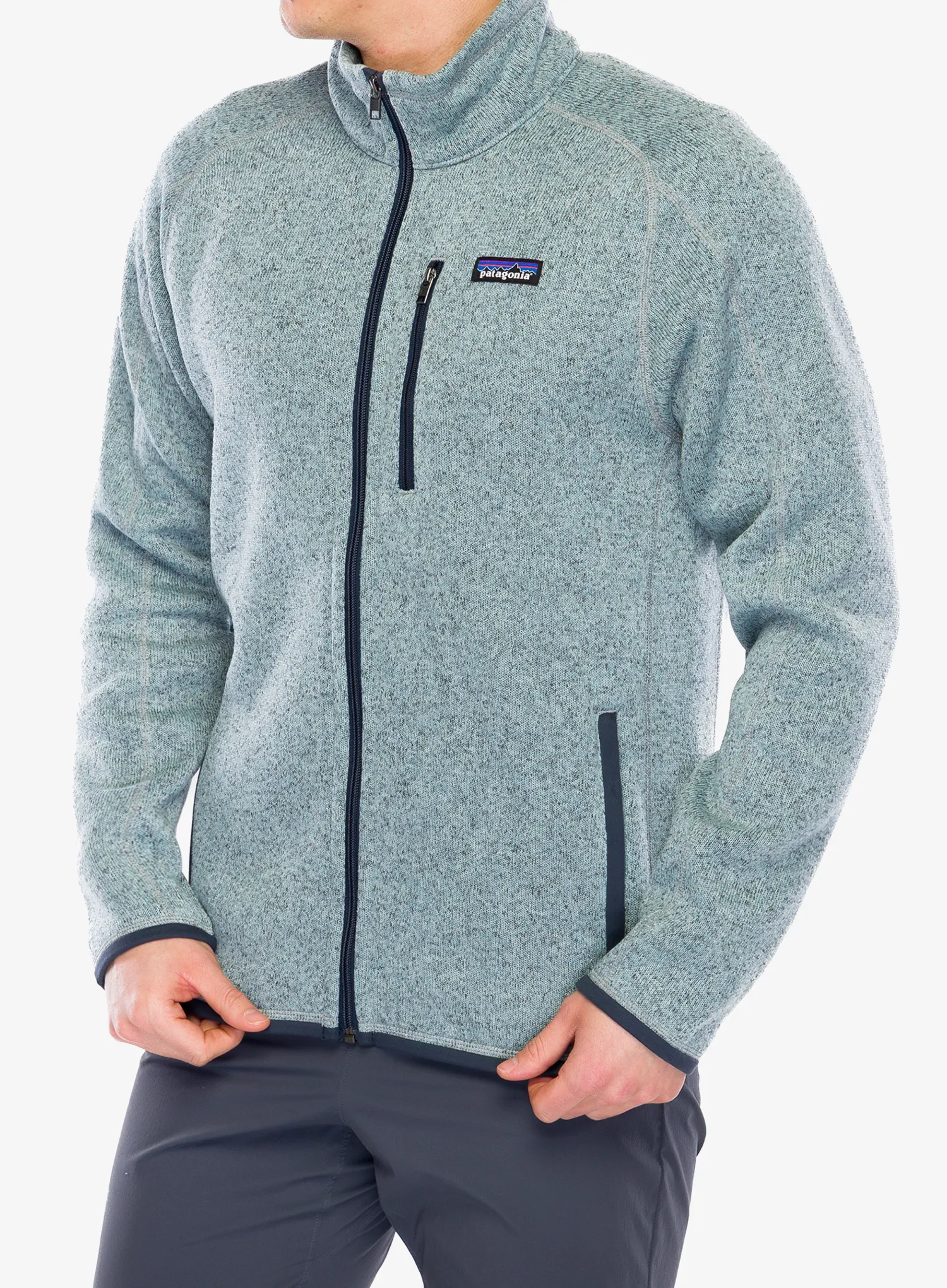 Flis Patagonia Better Sweater Jacket - thermal blue