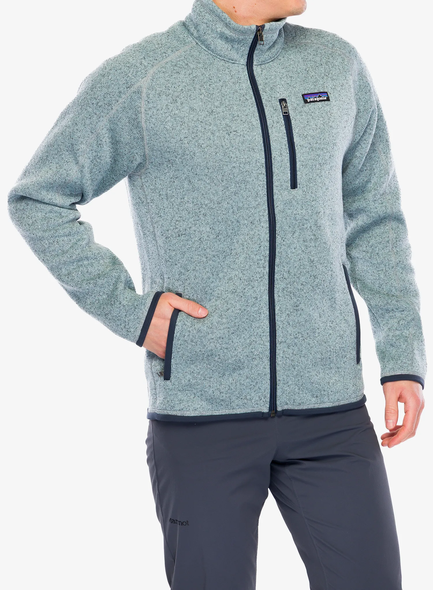 Flis Patagonia Better Sweater Jacket - thermal blue