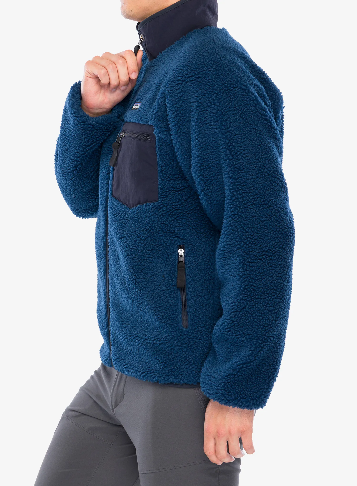 Flis Patagonia Classic Retro-X Jacket - clement blue