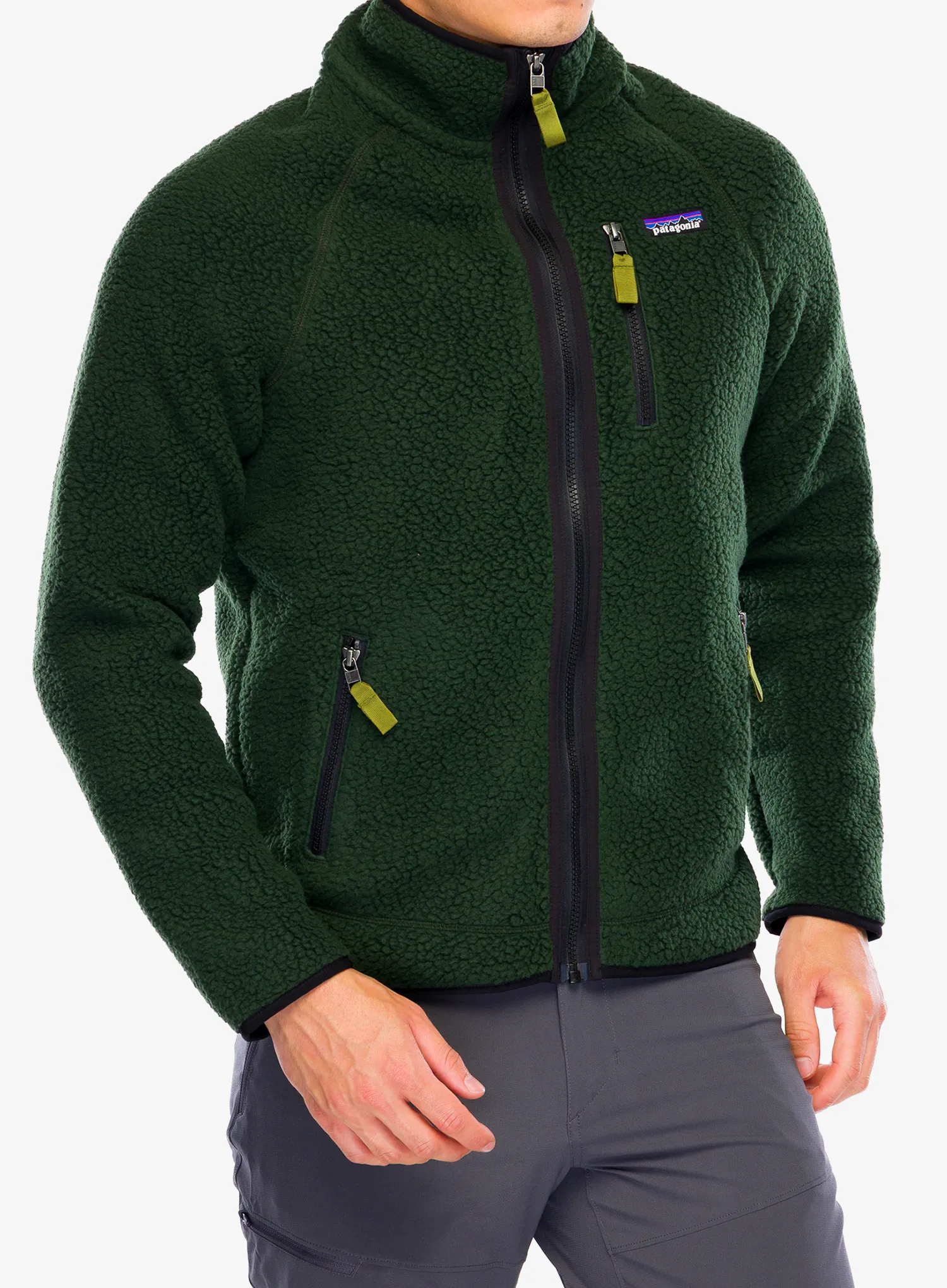 Flis Patagonia Retro Pile Jacket - old growth green