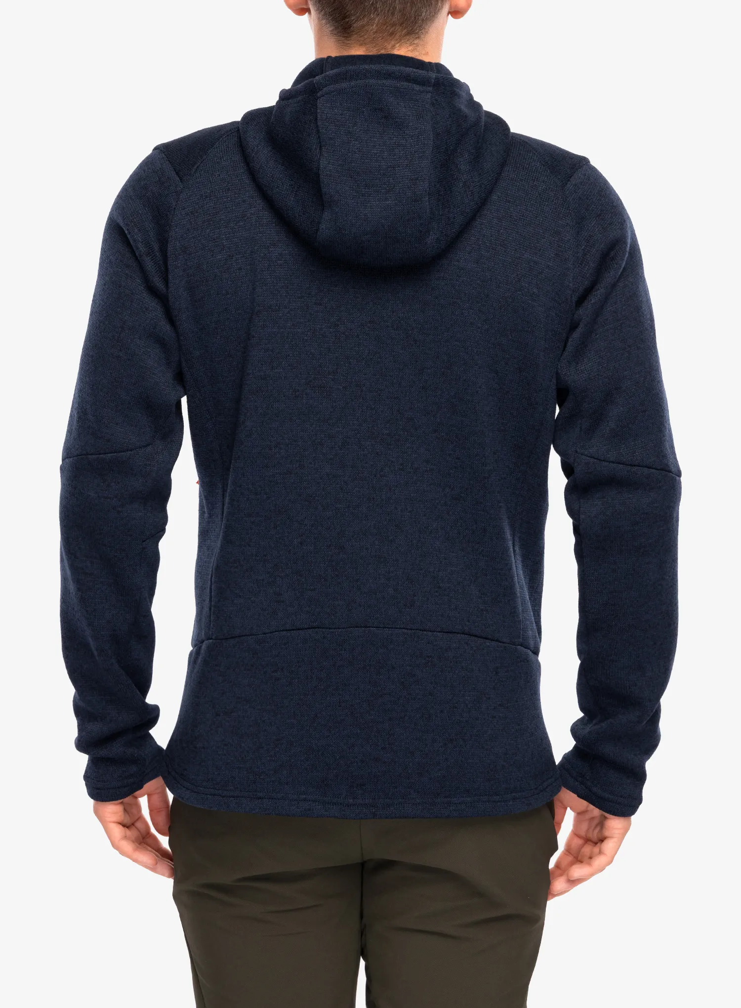 Flis Salewa Puez Rocca Pl Hooded Jacket - navy blazer