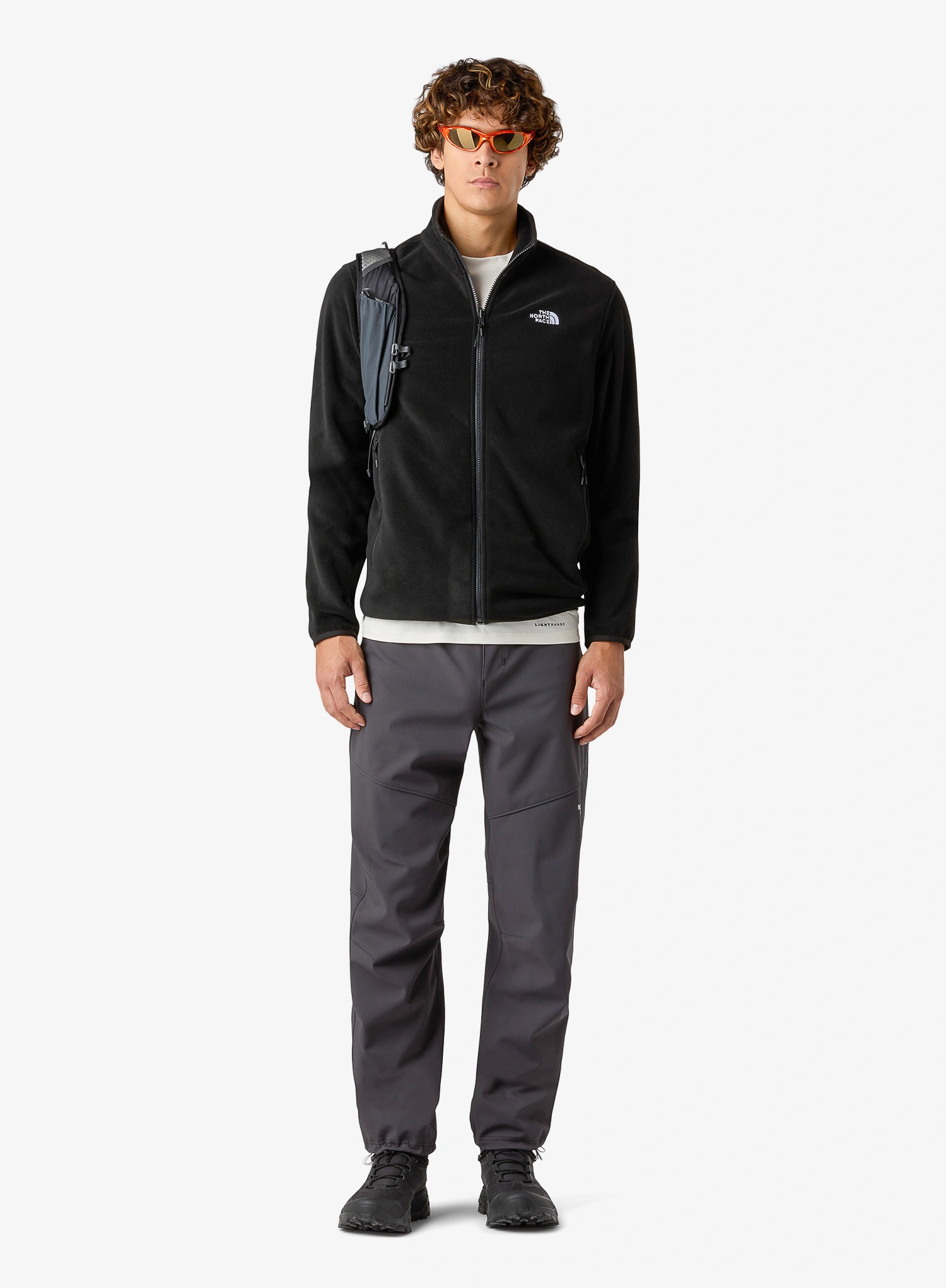 Flis The North Face Glacier Fleece Jacket - tnf black