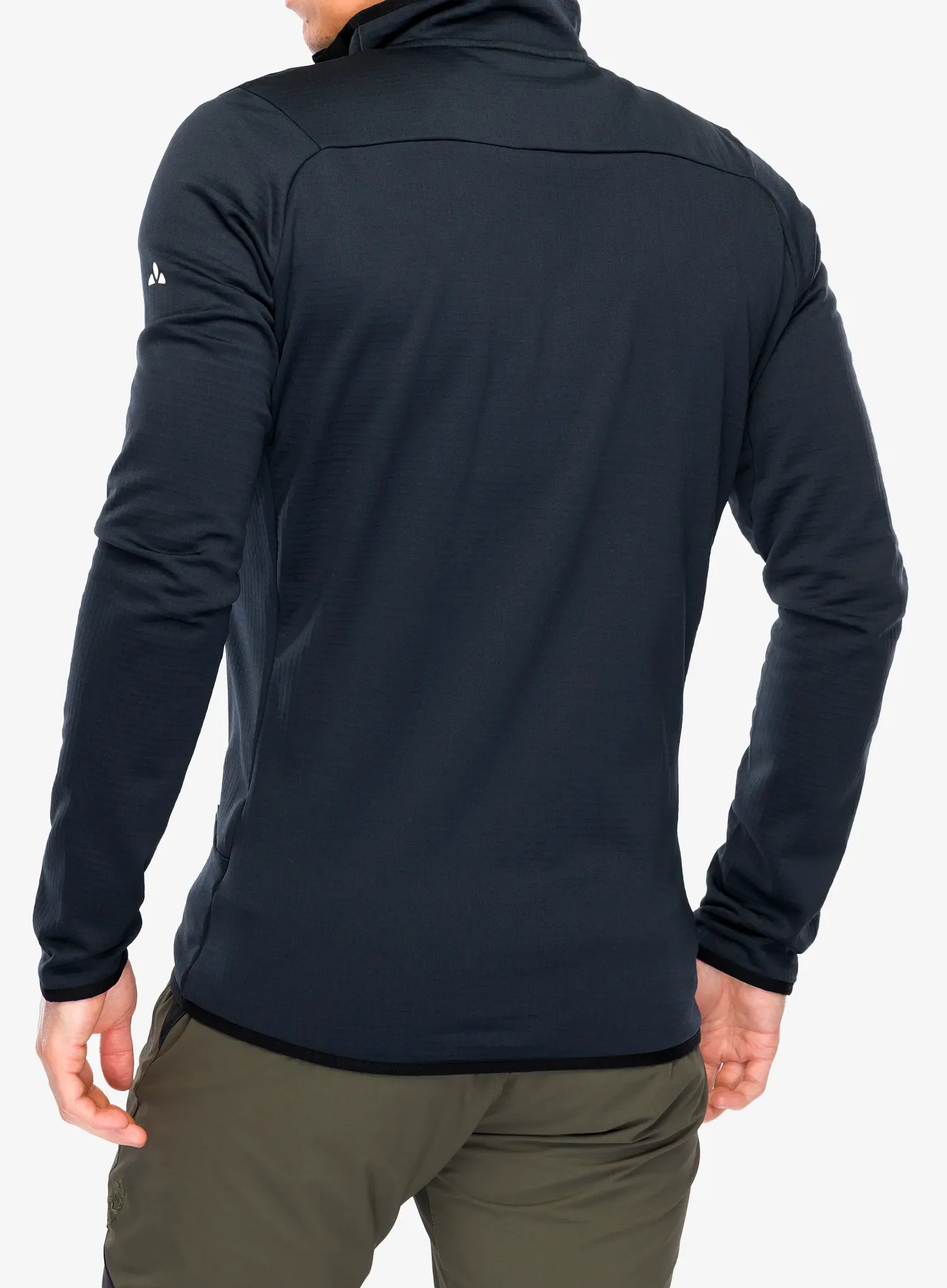 Flis Vaude Monviso Fleece FZ Jacket II - black