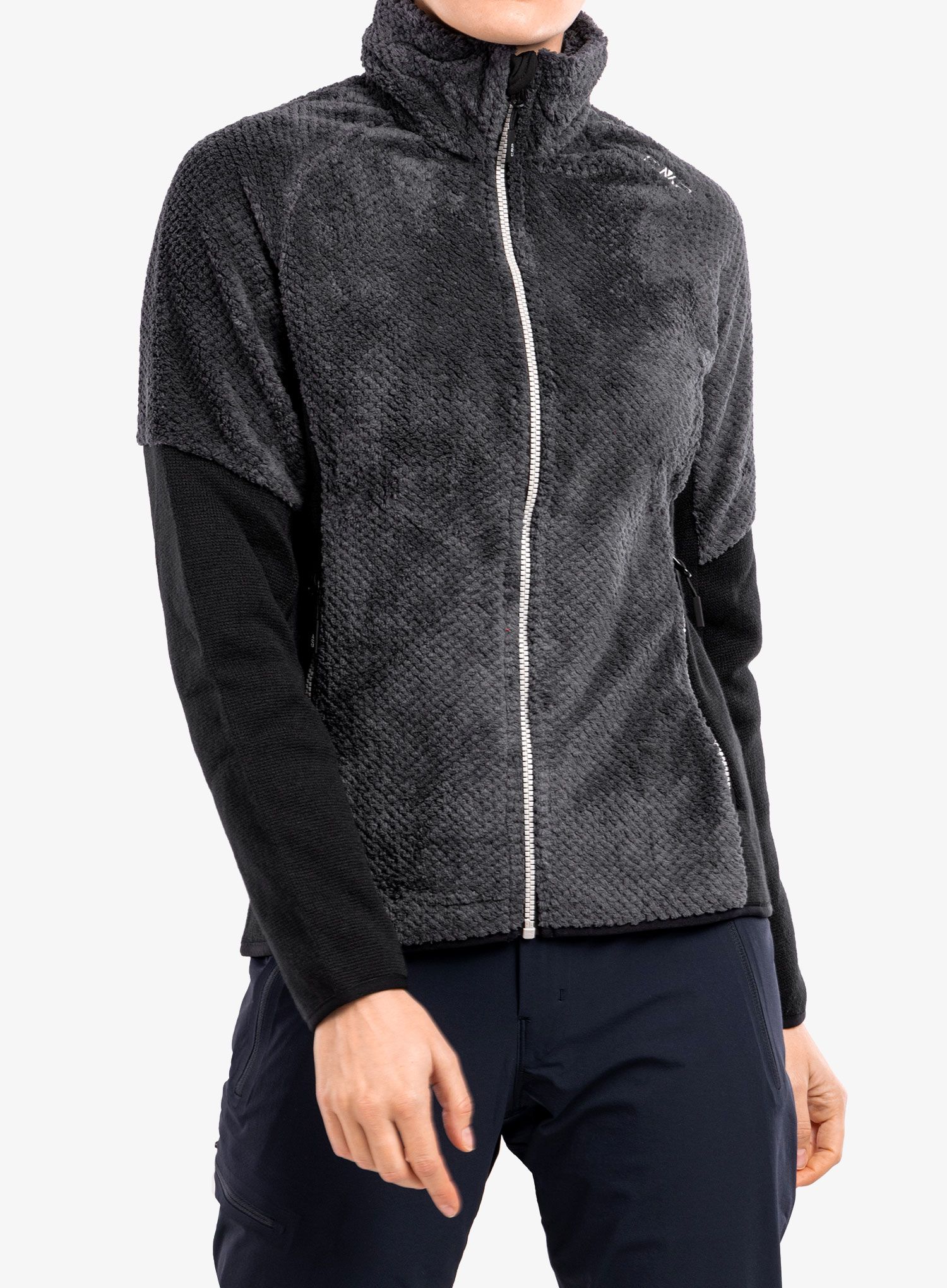 Ženski flis CMP Carmela Jacket - black