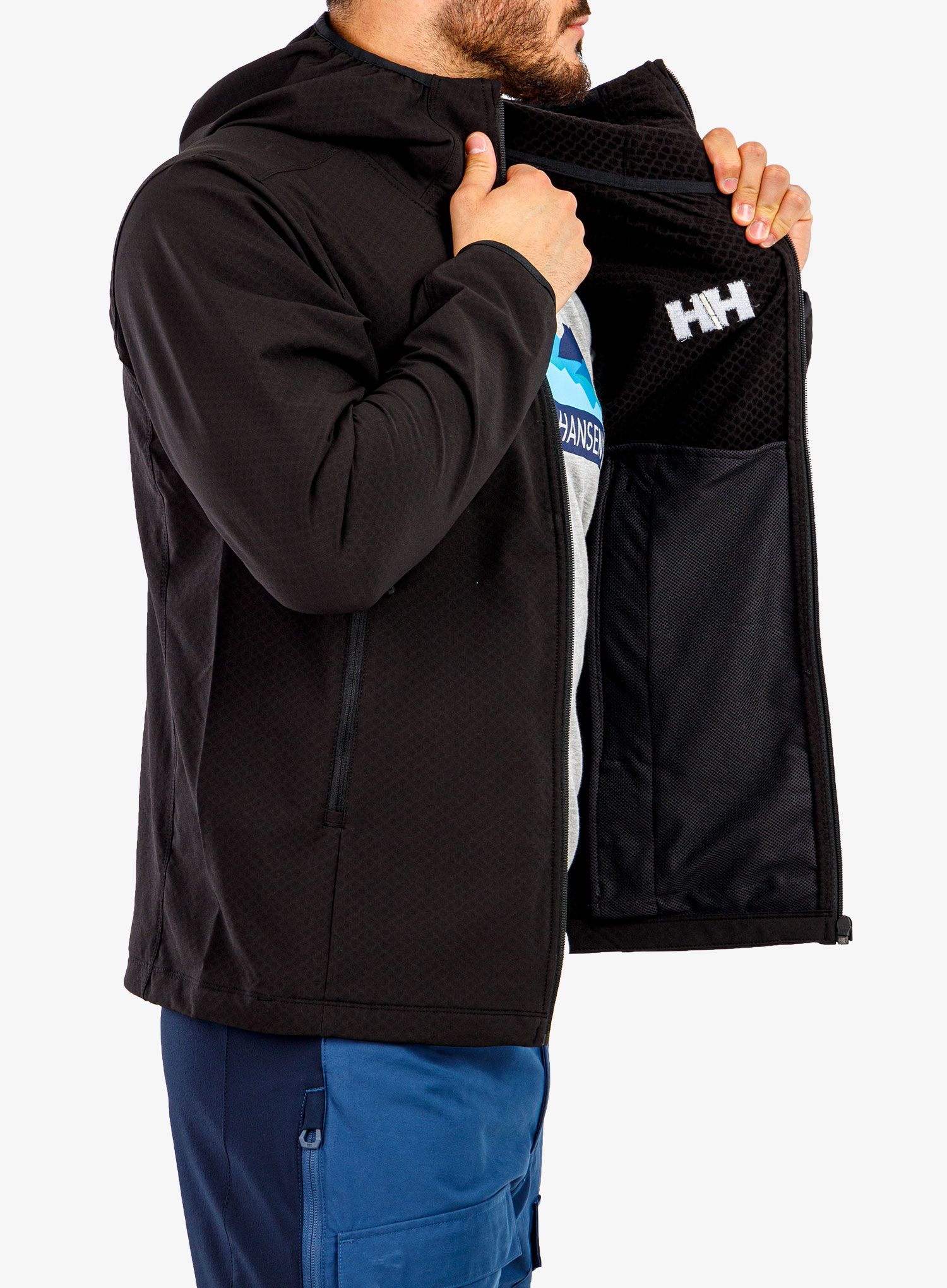 Flis Helly Hansen Cascade Shield Jacket - black