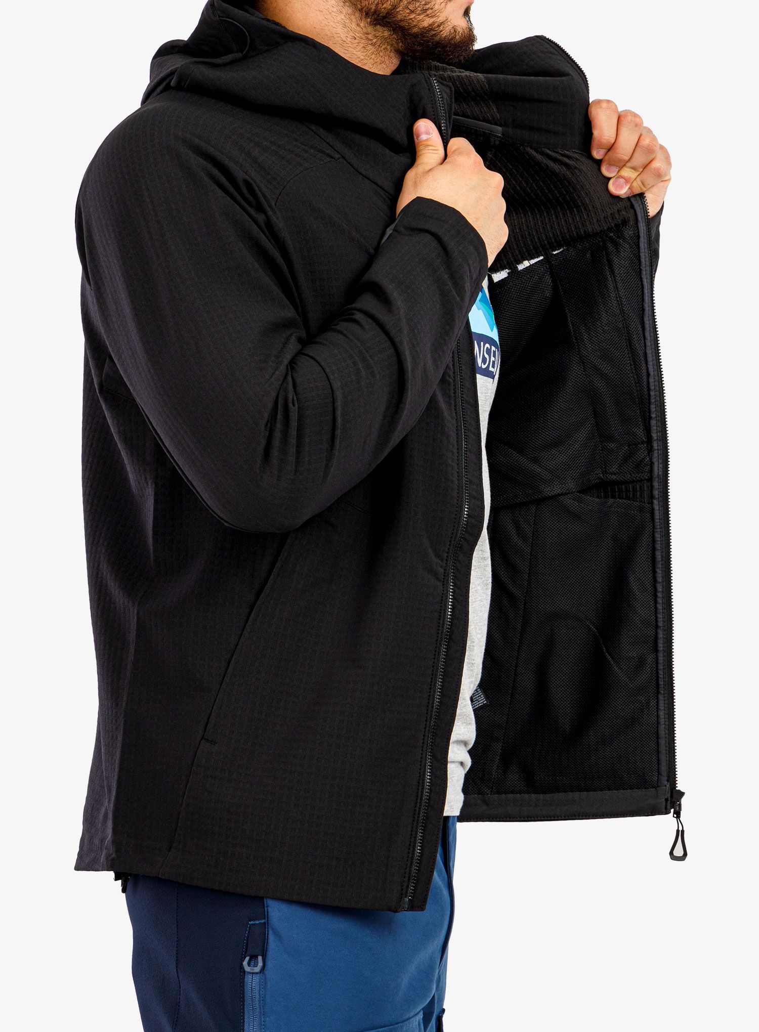 Flis Helly Hansen Odin Pro Shield Jacket - black