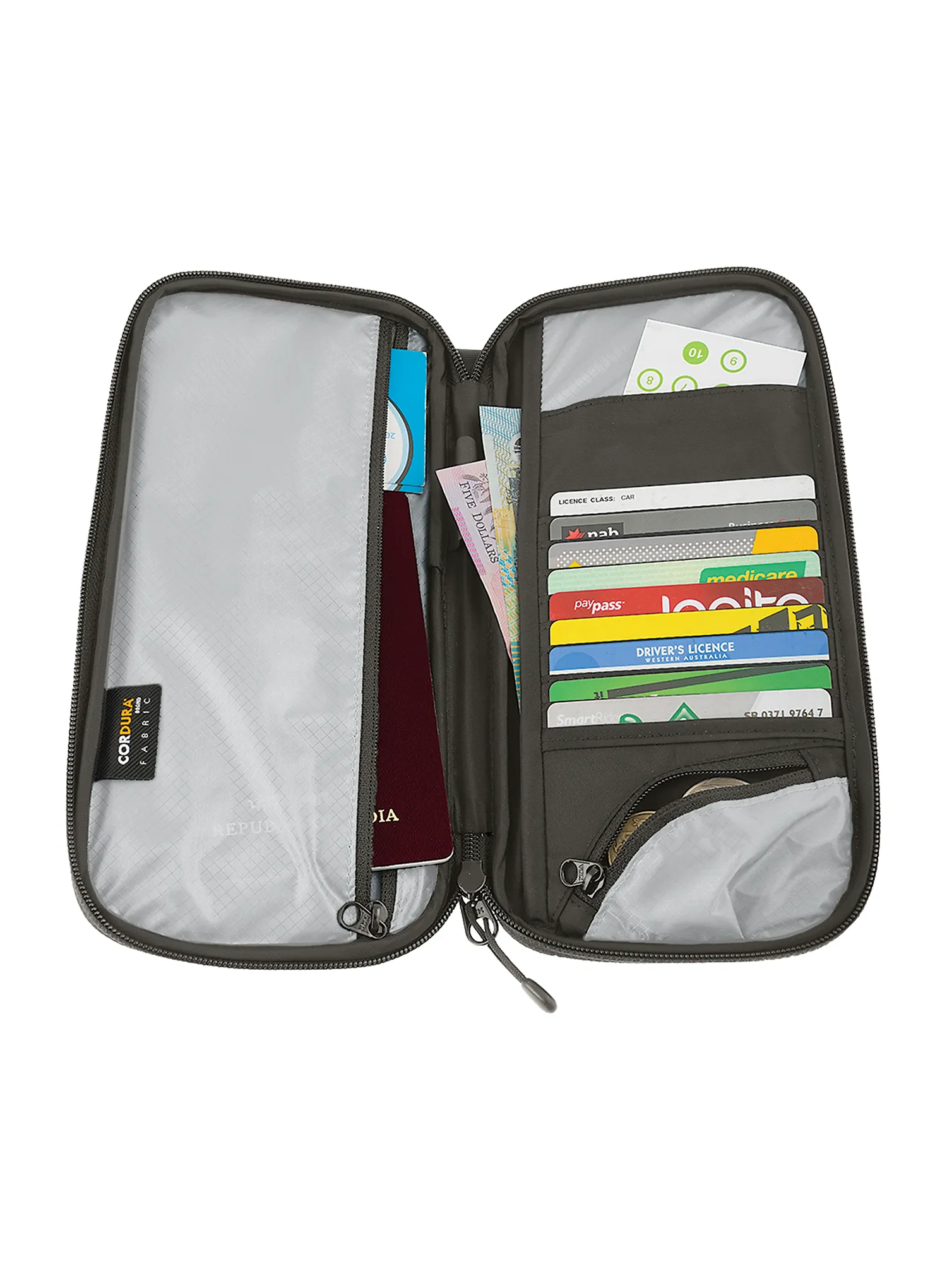 Denarnica z rfid zaščito Sea to Summit Travel Wallet RFID L - high rise
