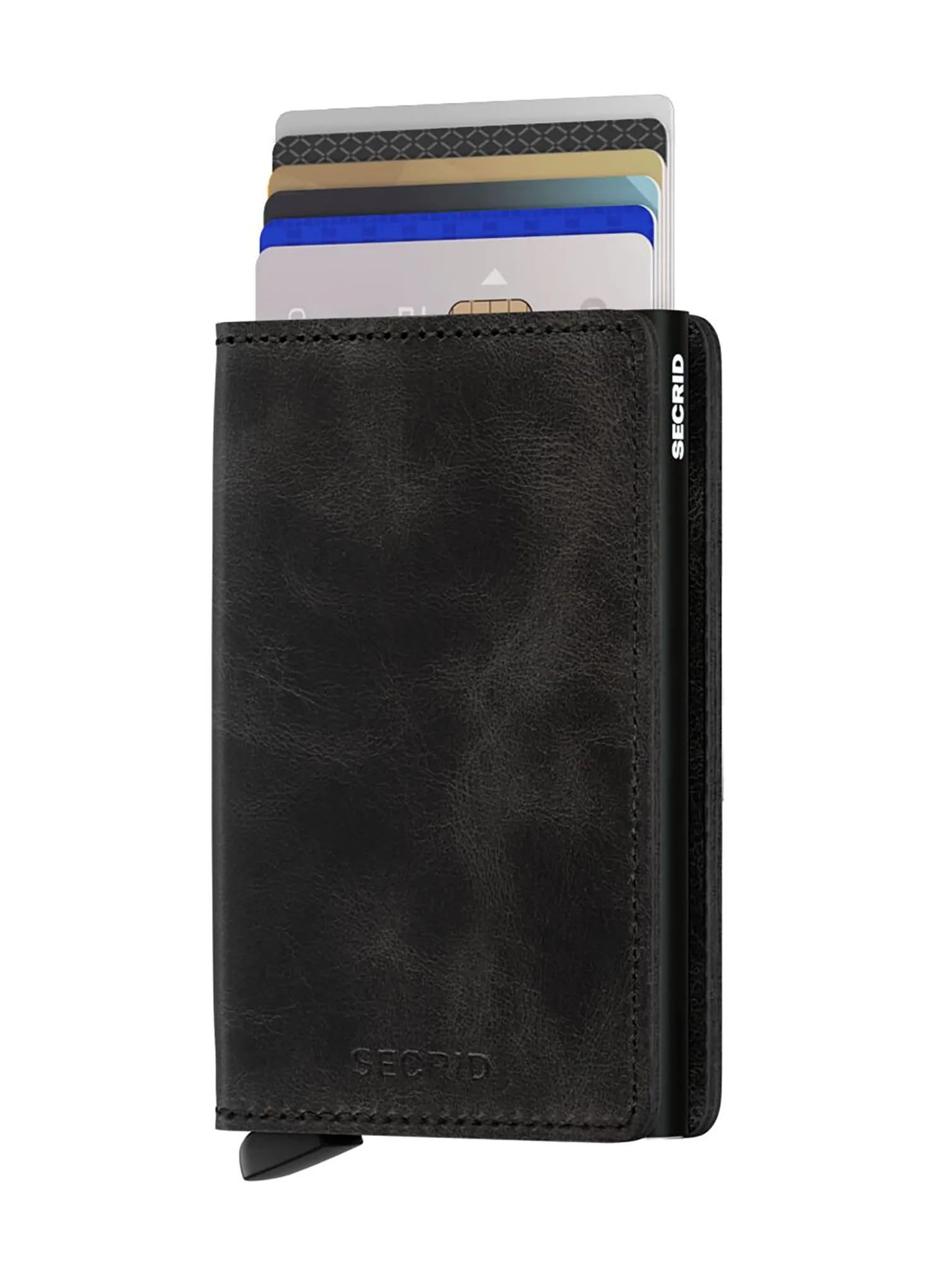 Denarnica Secrid Slimwallet Vintage - black