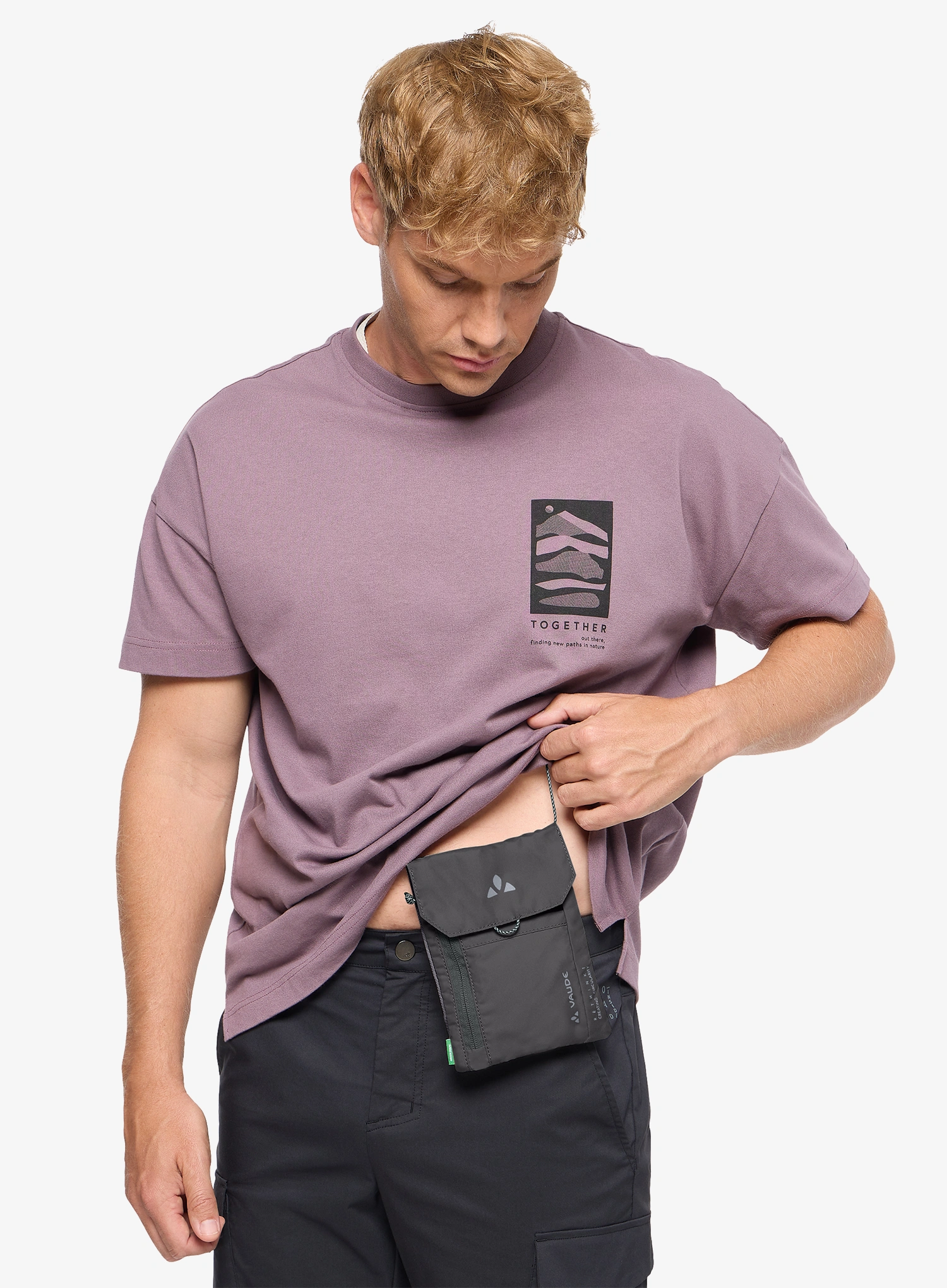 Denarnica Vaude NeckWallet - black