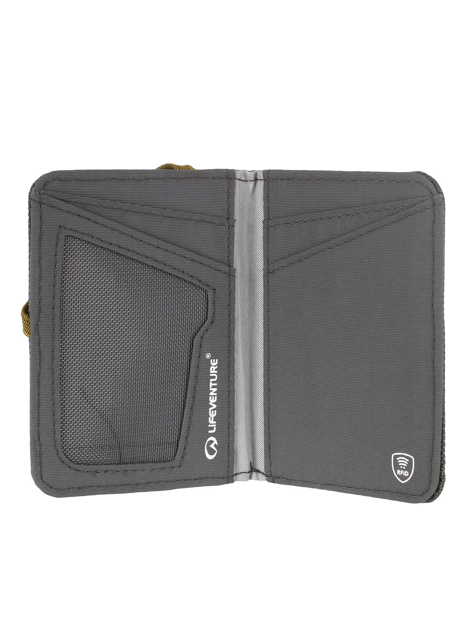 Denarnica Lifeventure Recycled RFID Card Wallet - olive
