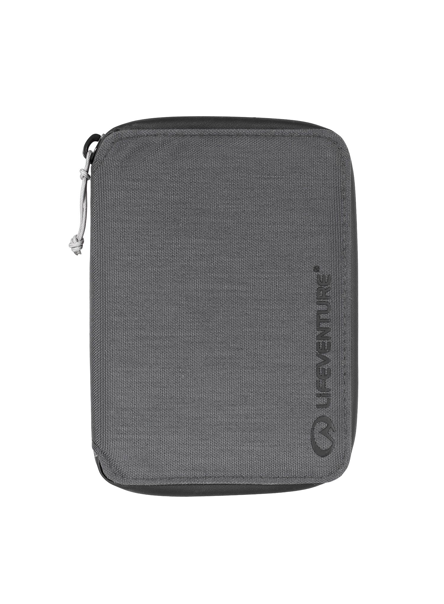 Denarnica Lifeventure Recycled RFiD Mini Travel Wallet - grey