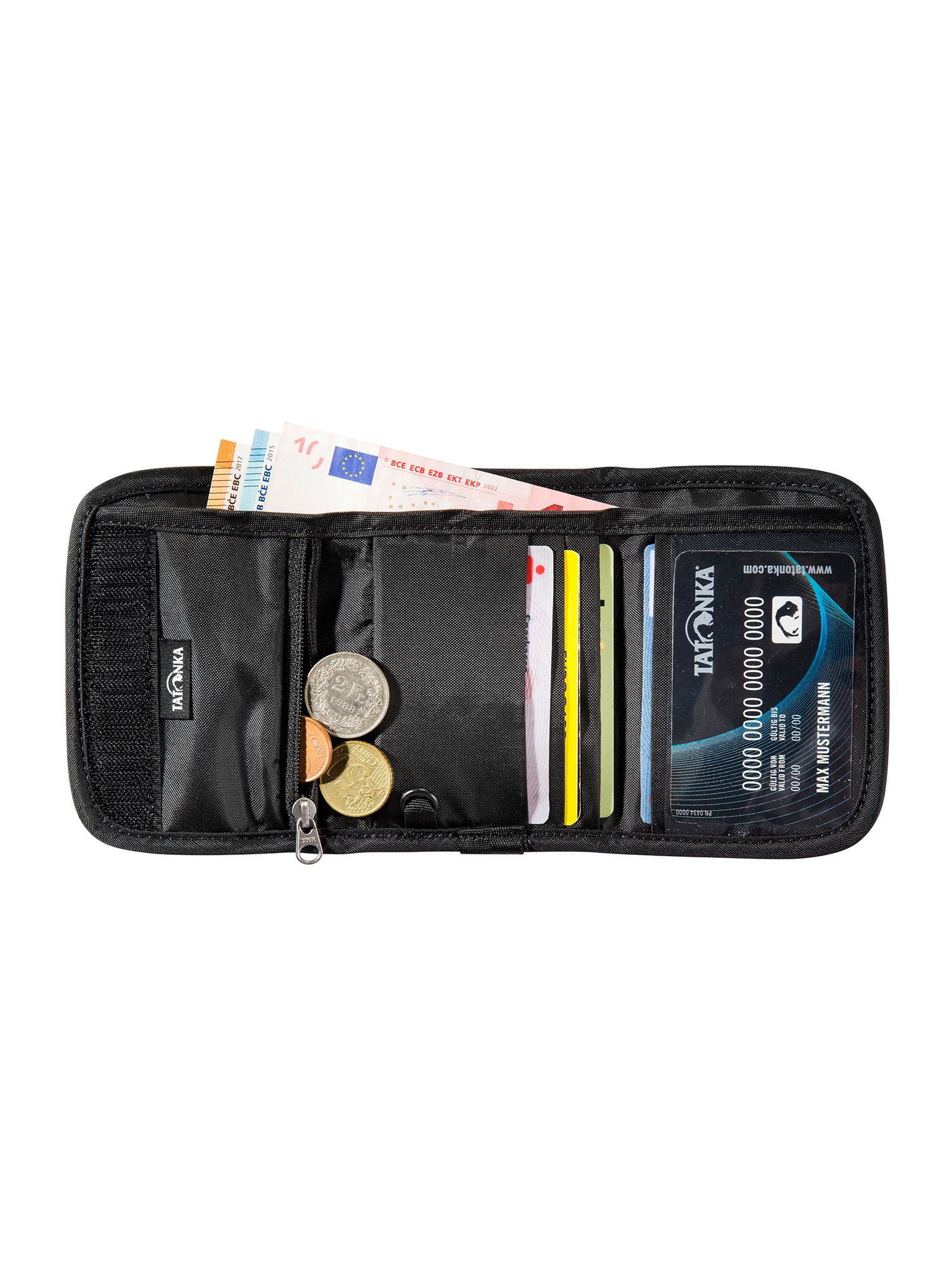 Denarnica Tatonka Folder RFID B - black