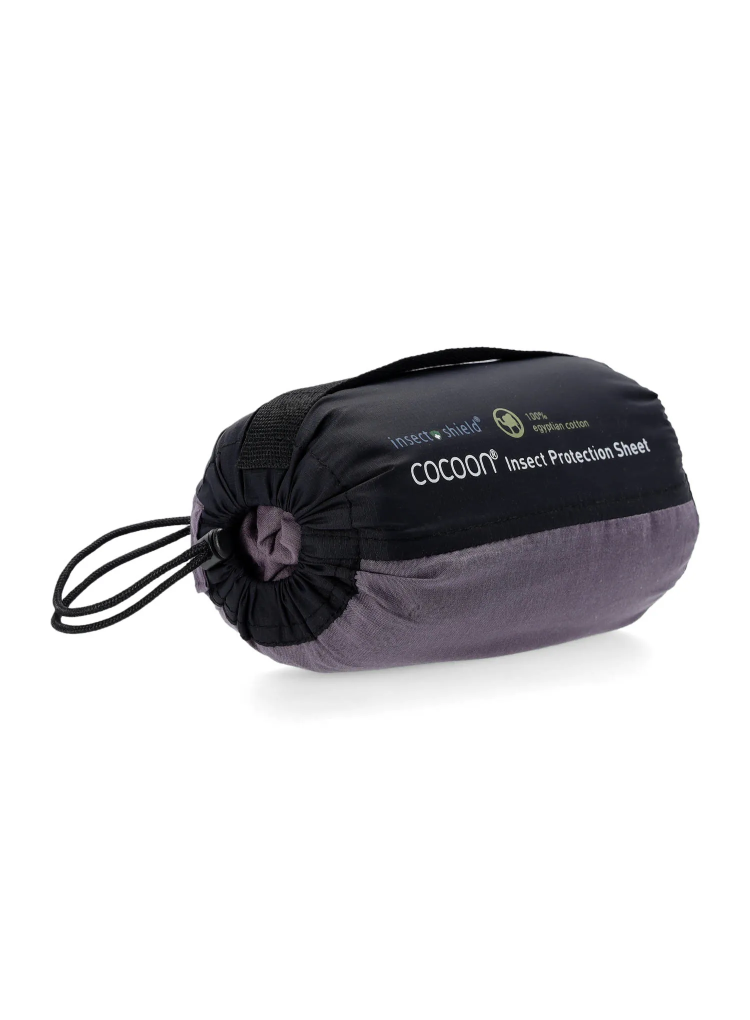 Rjuha Cocoon Protection Sheet - Insect Shield - elephant grey/grey