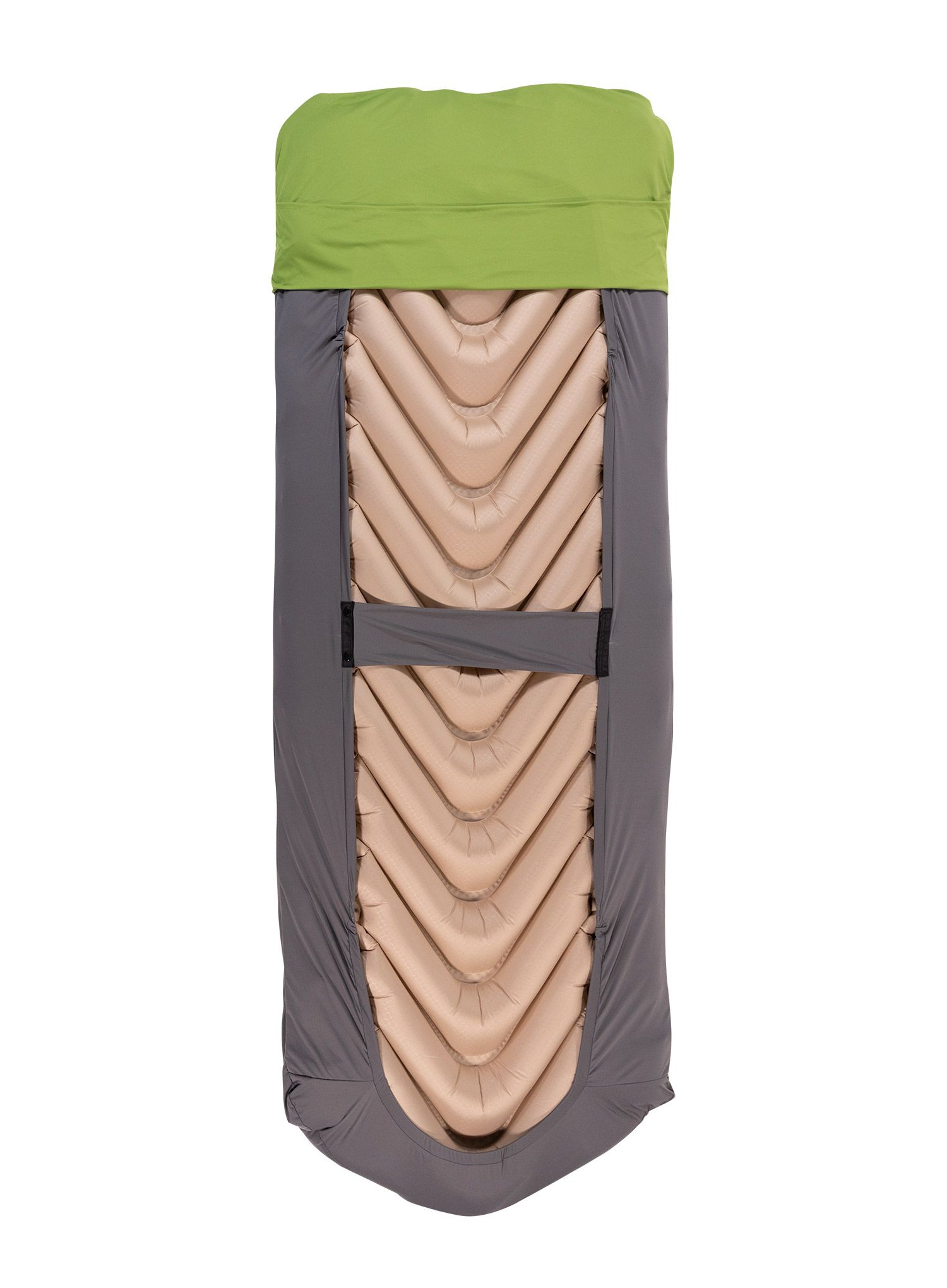 Rjuha Klymit Luxe V Sheet Pad Cover - green/grey