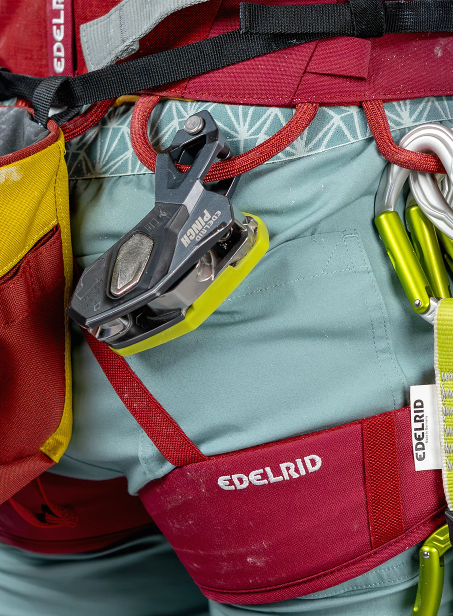 Pripomoček za varovanje Edelrid Pinch - anthracite/oasis