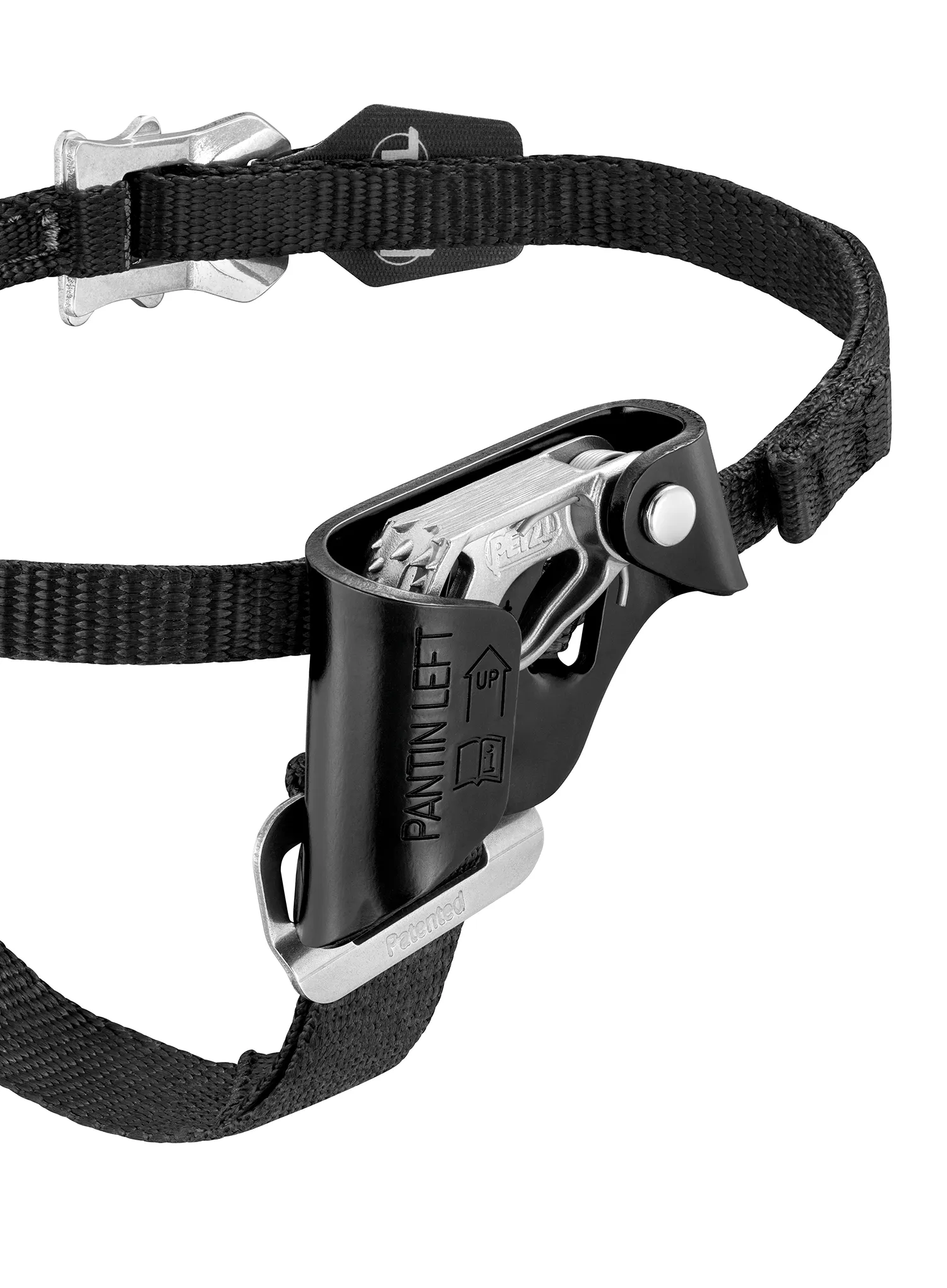 Ročna prižema Petzl Pantin Left - black