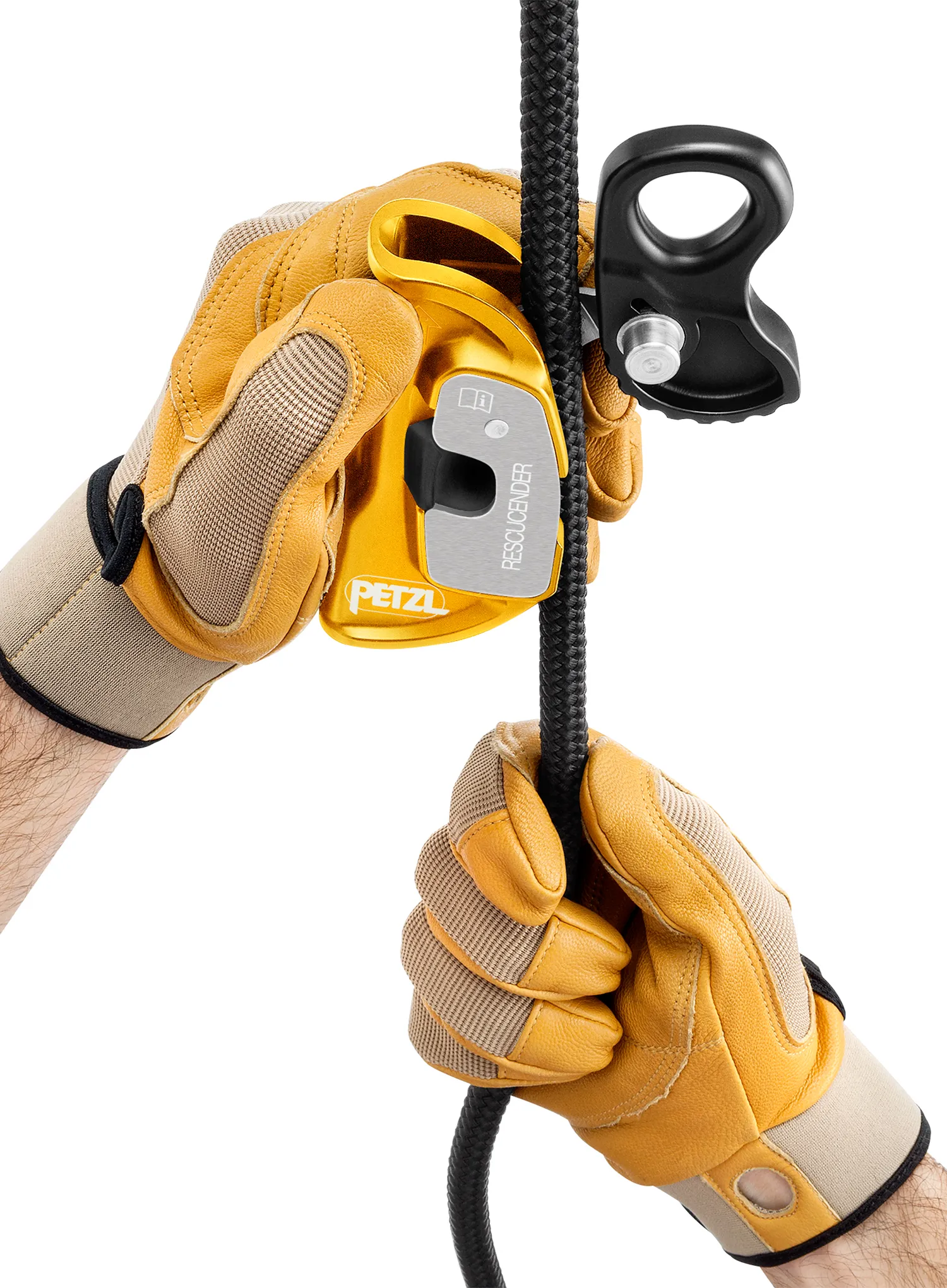 Ročna prižema Petzl Rescuecender