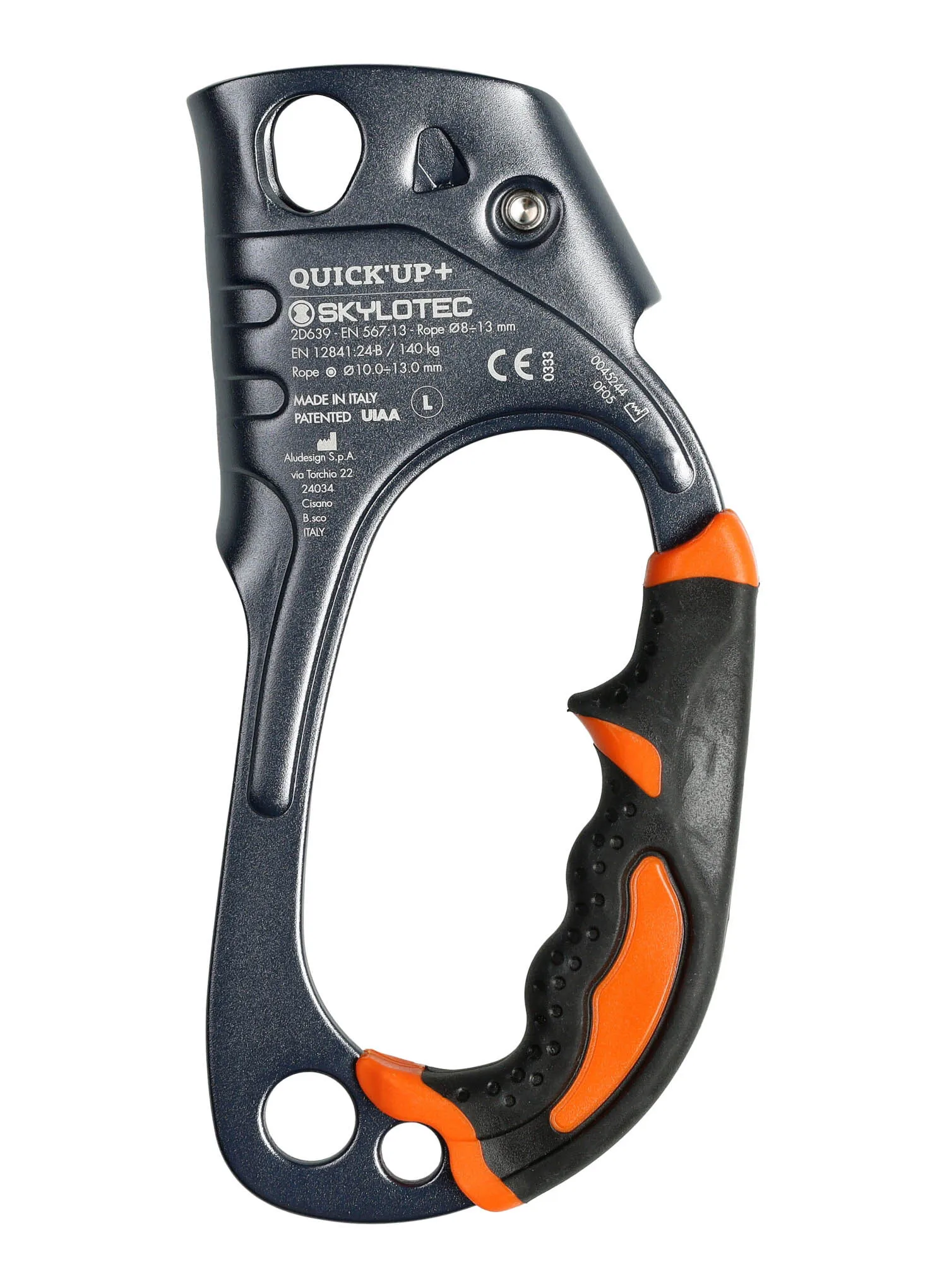 Ročna prižema SKYLOTEC Quick-Up + Left - titanium