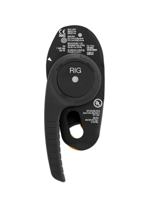 Naprava za spust Petzl Rig - yellow/yellow