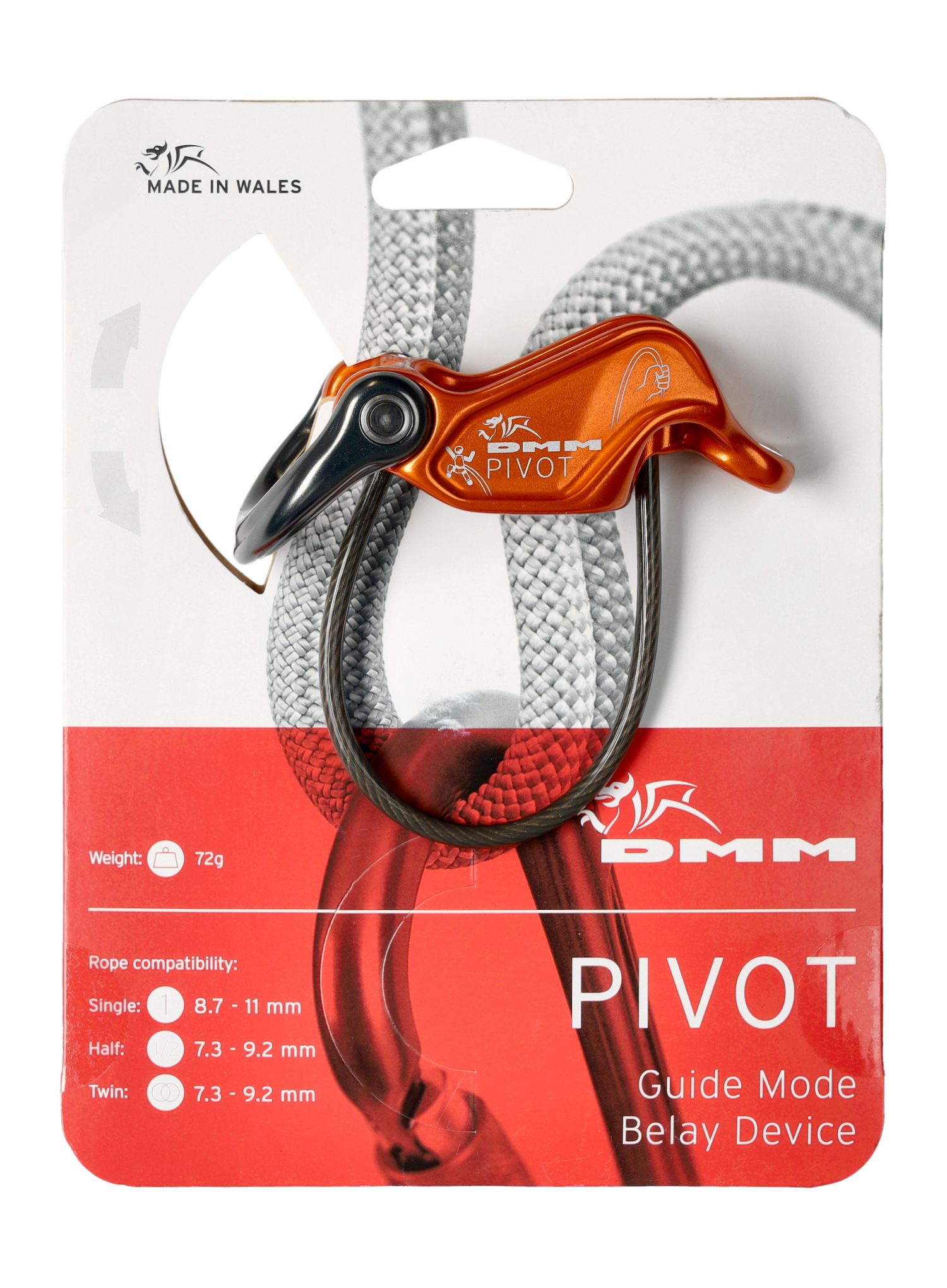 Pripomoček za varovanje DMM Pivot - orange