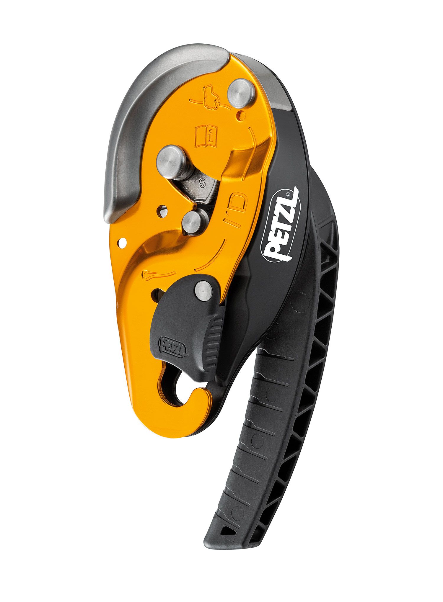 Naprava za spust Petzl ID S - yellow