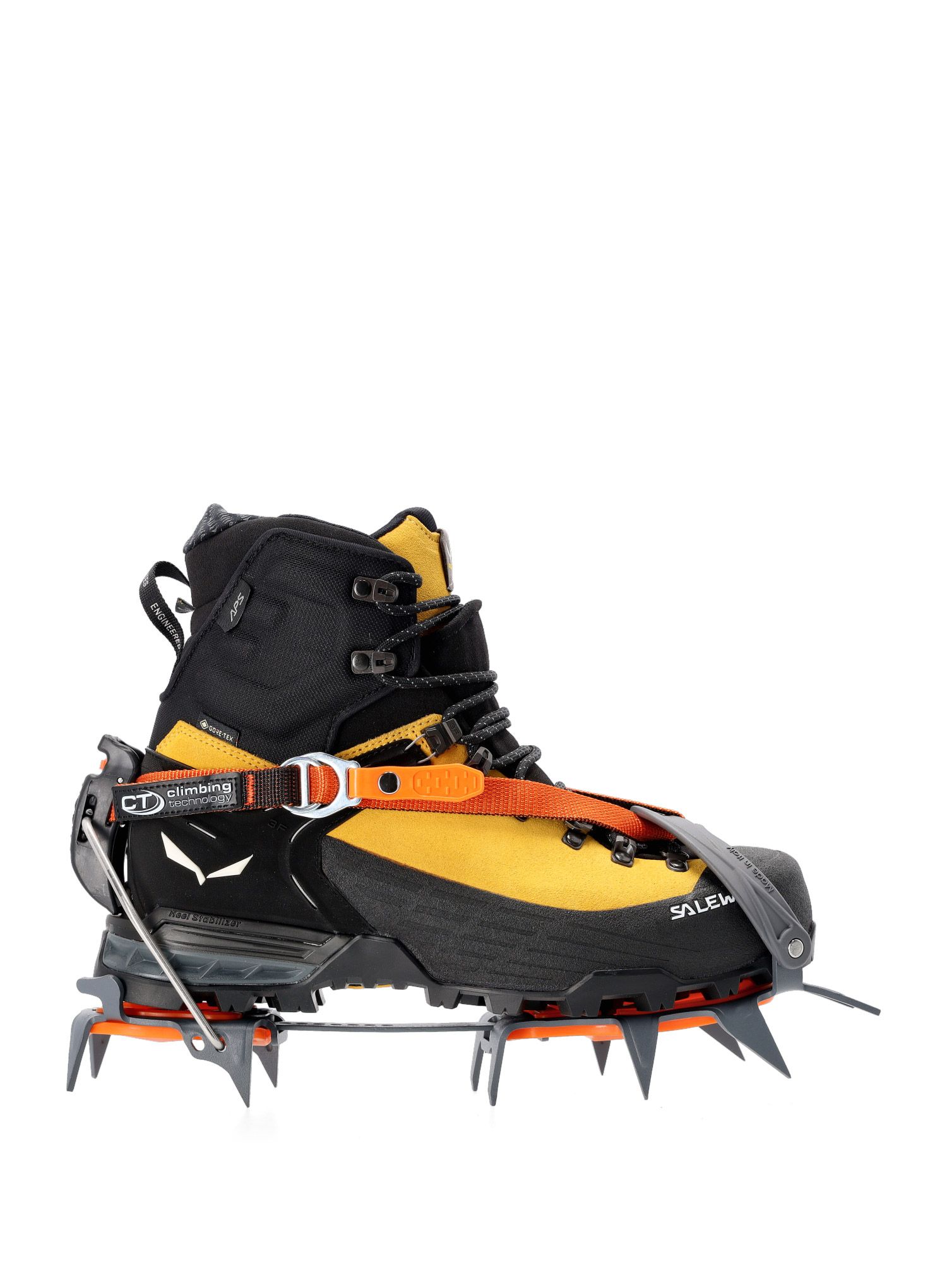 Polavtomatske dereze Climbing Technology/SKYLOTEC Nuptse Evo Semi-automatic - gray