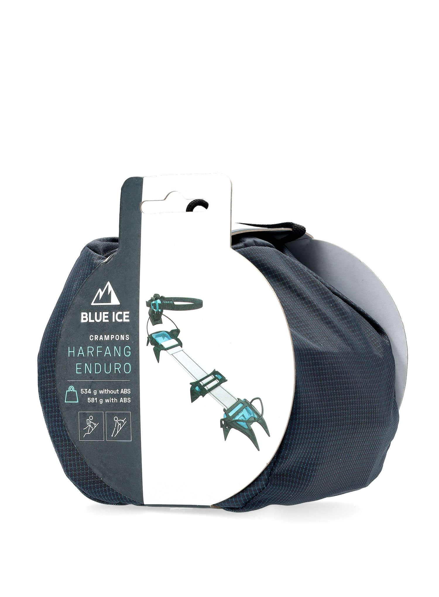 Avtomatske dereze Blue Ice Harfang Enduro Crampon - black