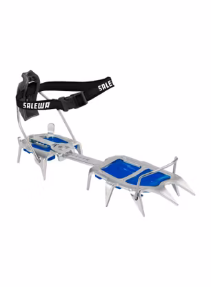 Avtomatske dereze Salewa Alpinist Alu Step-In - steel/blue