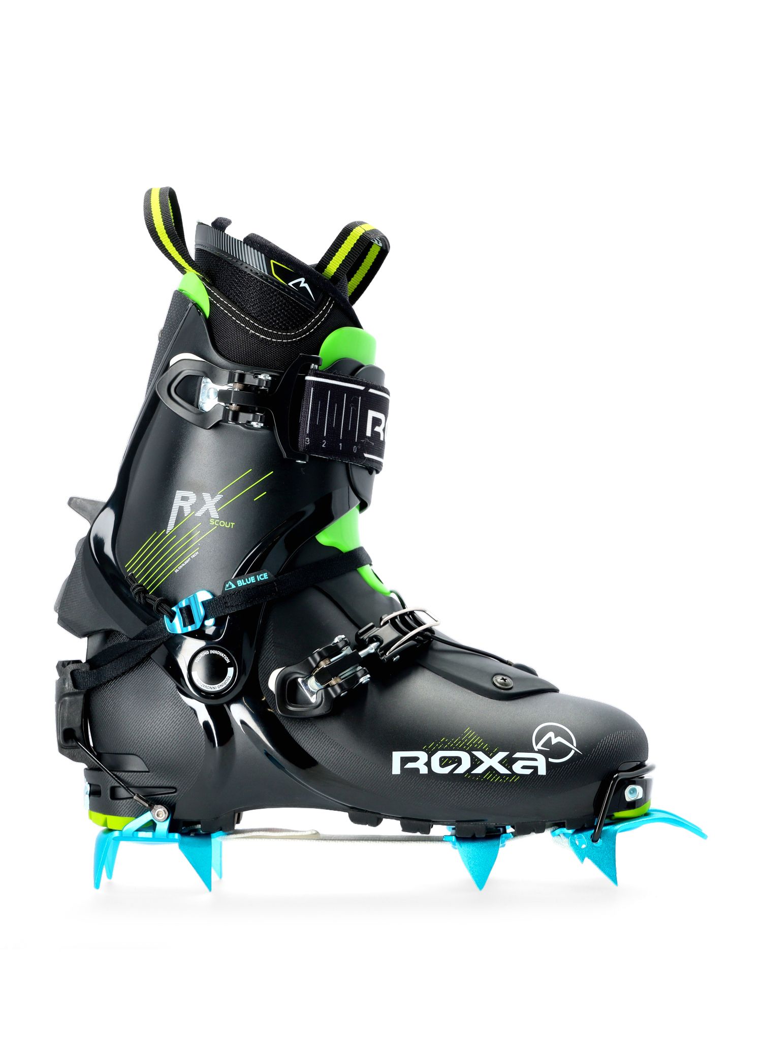 Avtomatske dereze Blue Ice Harfang Tour Crampon - blue