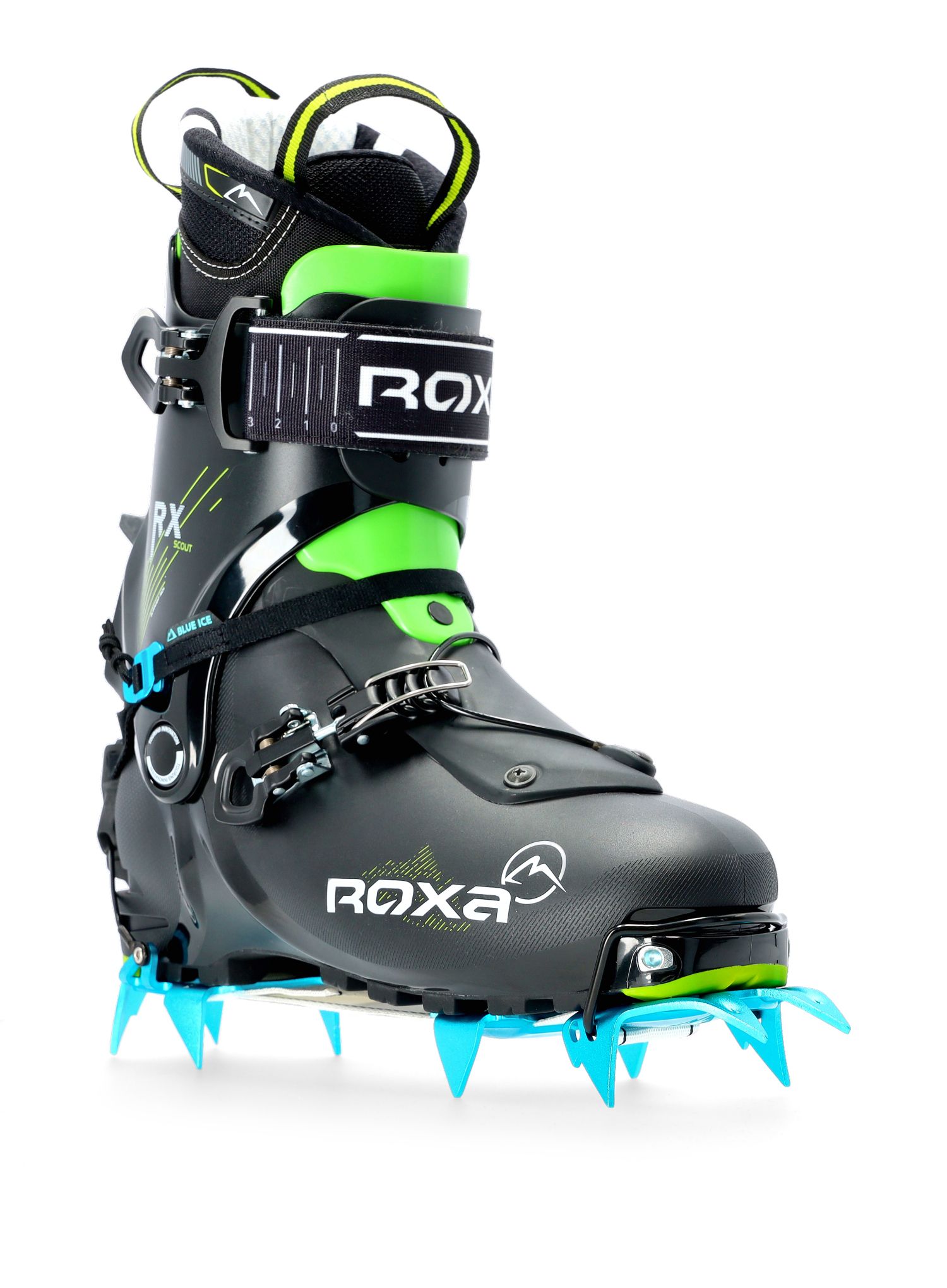 Avtomatske dereze Blue Ice Harfang Tour Crampon - blue