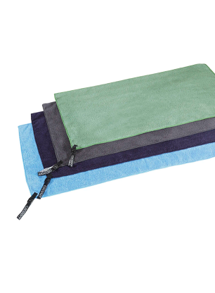 Plažna brisača Cocoon Microfiber Towel - Terry L - light blue