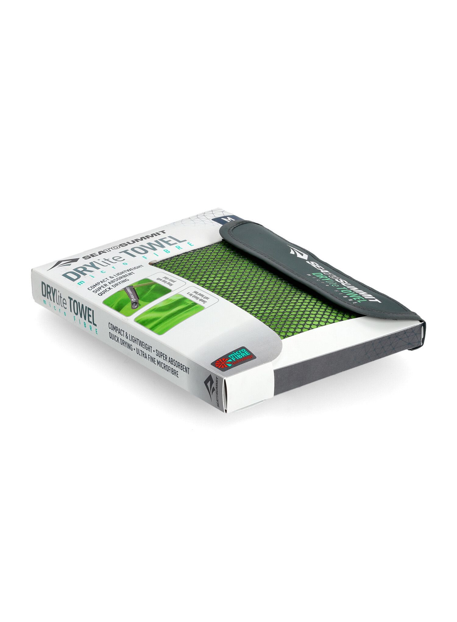 Hitrosušeča brisača Sea To Summit DryLite Towel Antibacterial M - lime