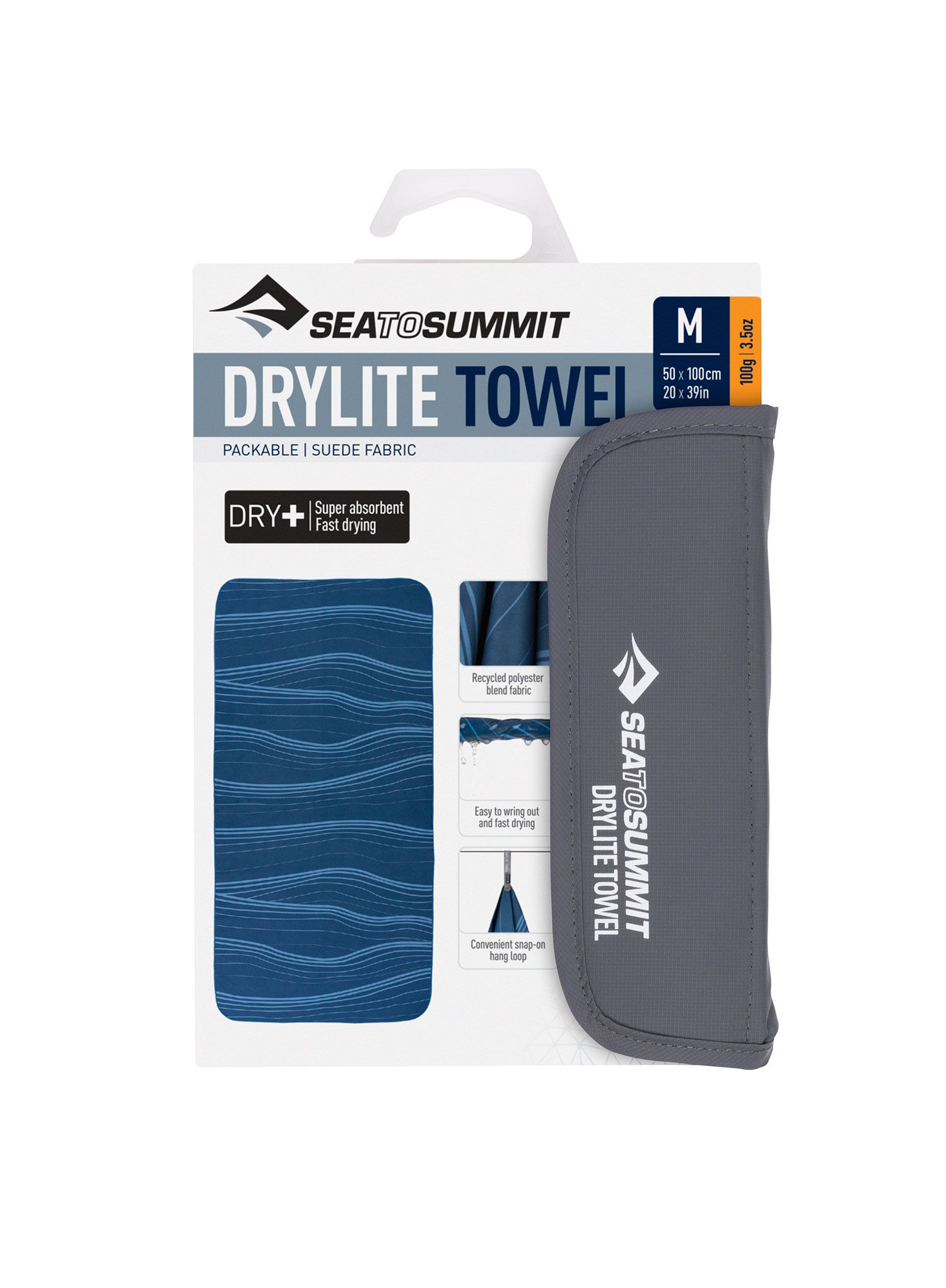Hitrosušeča brisača Sea To Summit DryLite Towel M - atlantic wave