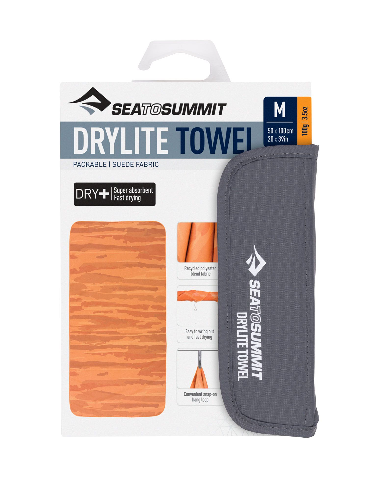 Hitrosušeča brisača Sea To Summit DryLite Towel M - outback sunset
