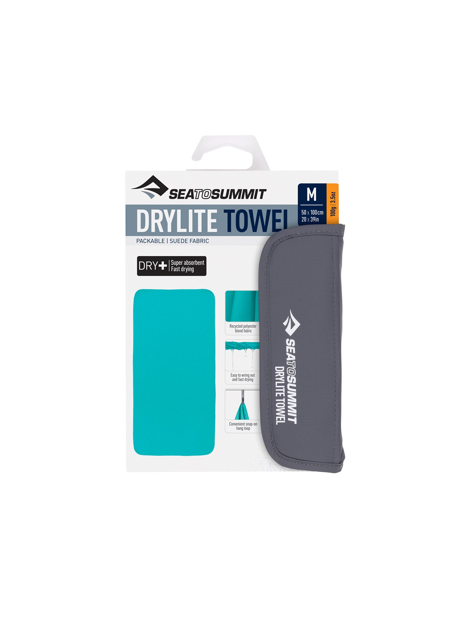 Pohodniška brisača Sea To Summit DryLite Towel M - baltic
