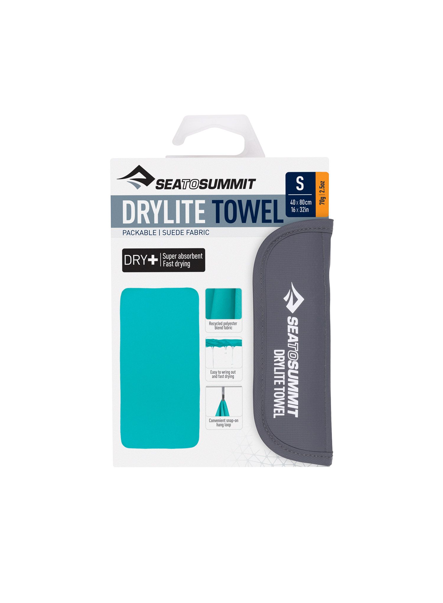 Pohodniška brisača Sea To Summit DryLite Towel S - baltic
