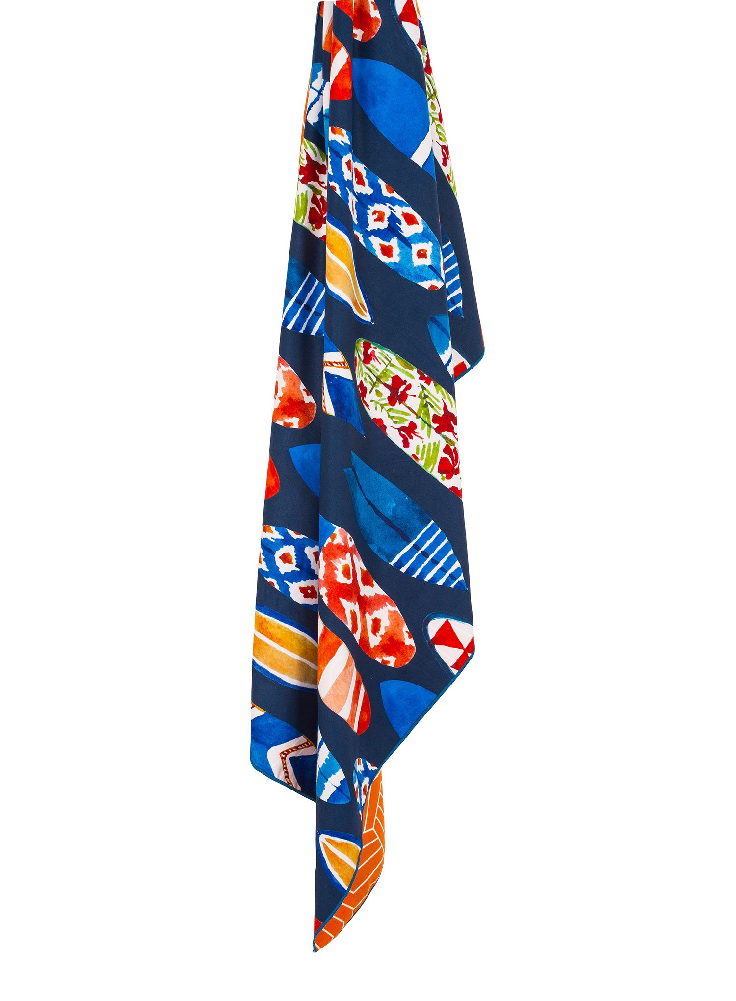 Hitrosušeča brisača Lifeventure Recycled SoftFibre Trek Towel - surfboards