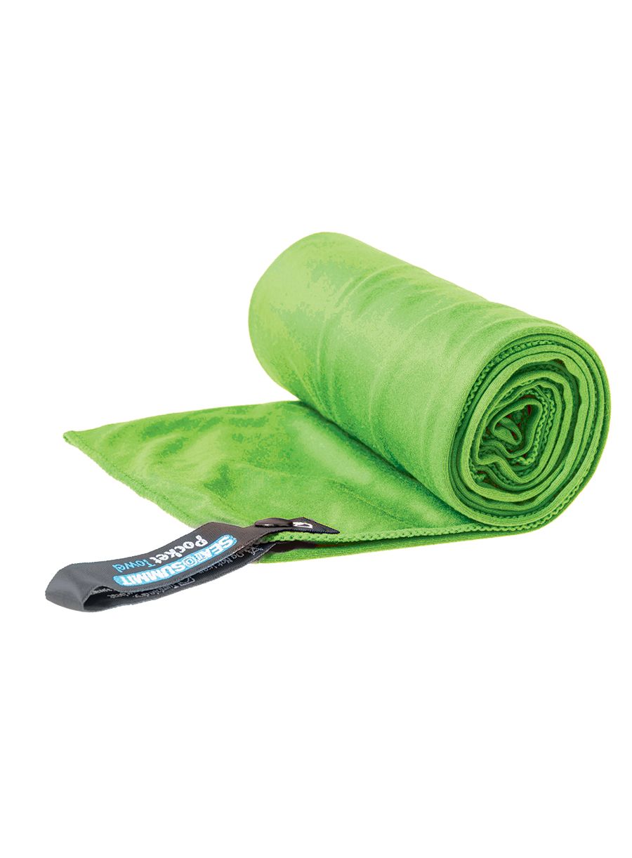Hitrosušeča brisača Sea To Summit Pocket Towel S - lime