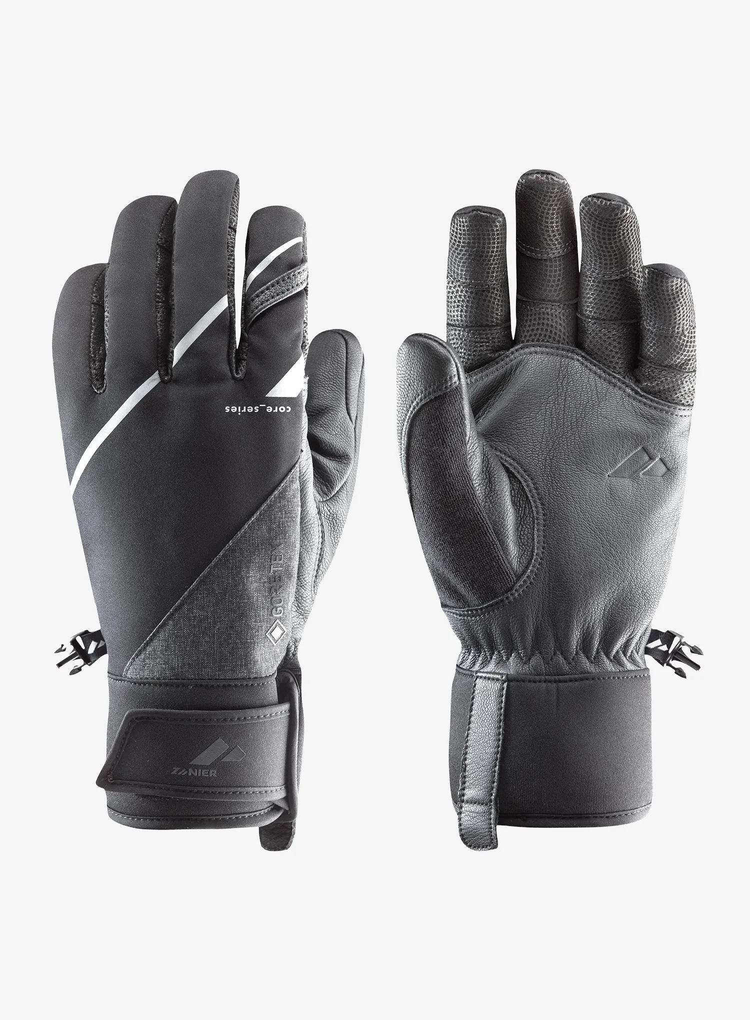 GORE TEX rokavice Zanier 50 North GTX - black/white