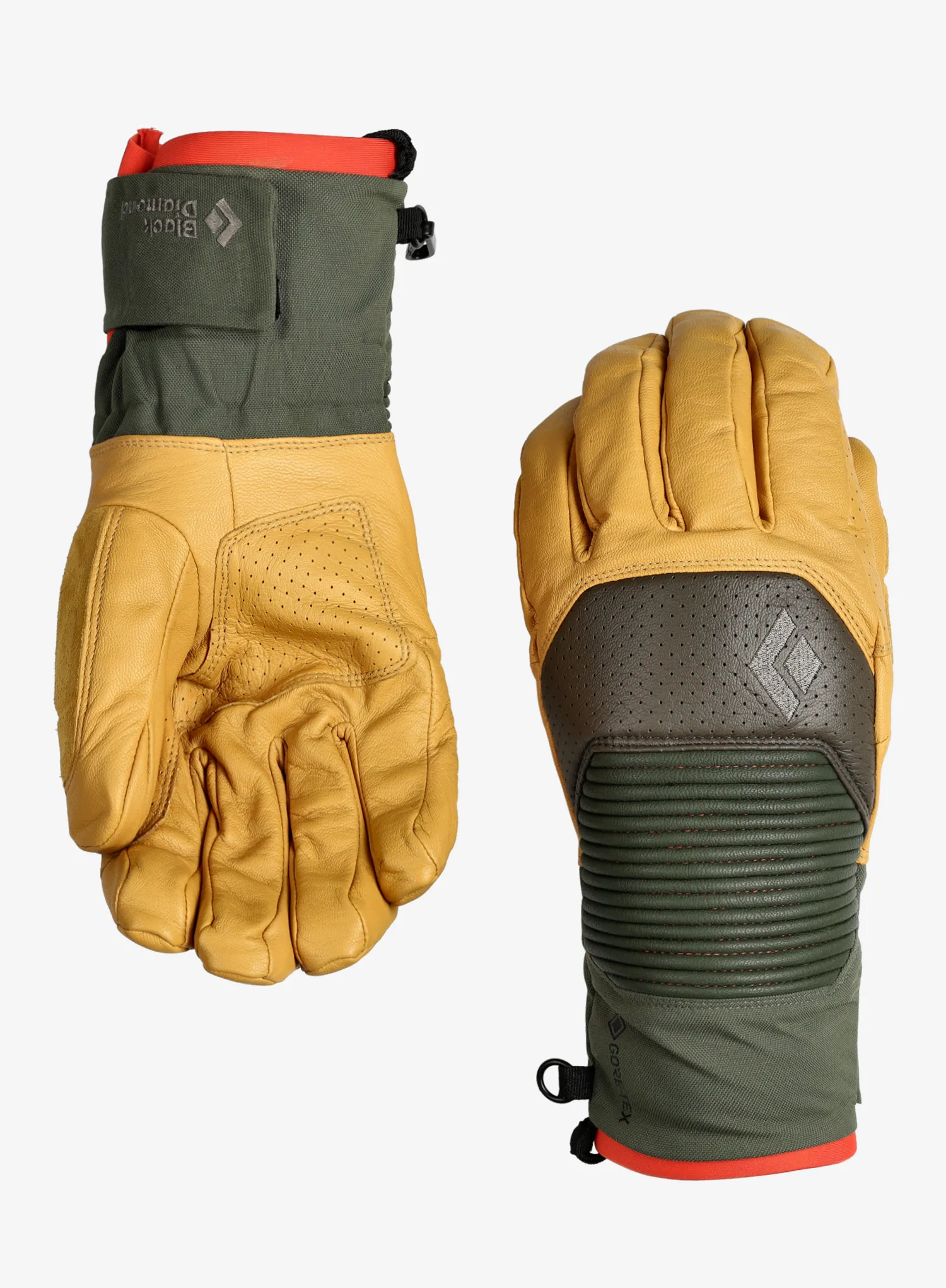Smučarske rokavice Black Diamond Impulse Gloves - beeswax/walnut
