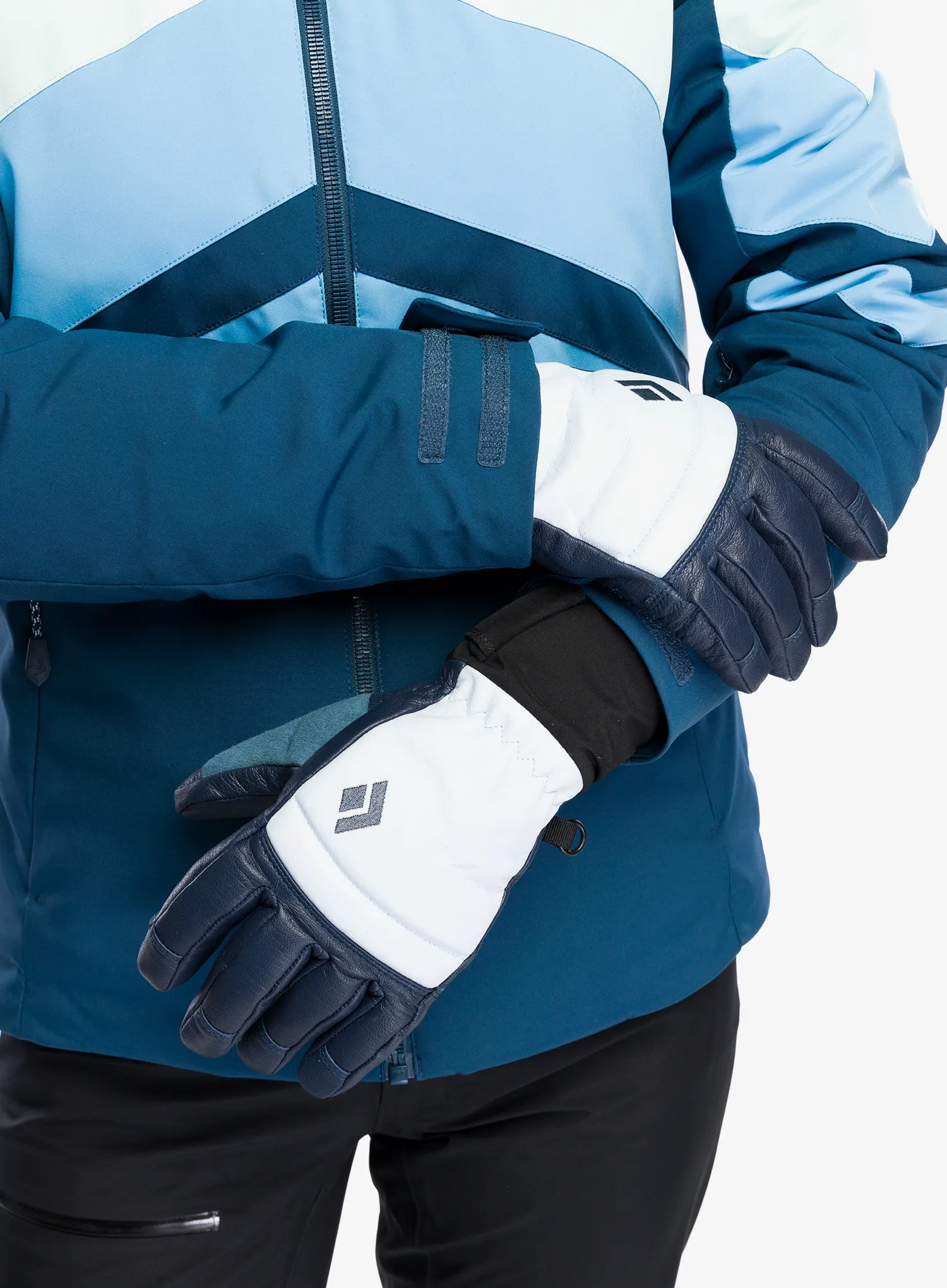 Ženske smučarske rokavice Black Diamond Spark Gloves - charcoal/blue