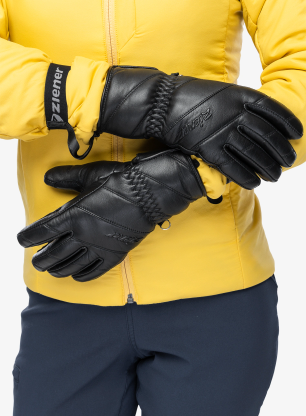 Ženske smučarske rokavice Ziener Kannah AS PR Glove - black