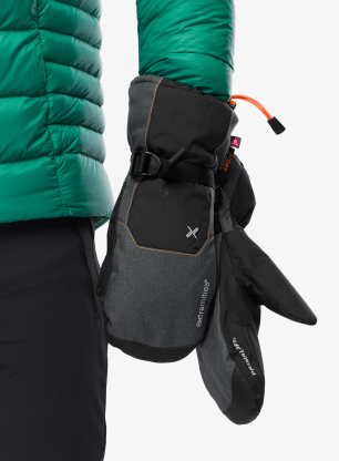 Smučarske rokavice Extremities Meridian Glove - black/grey