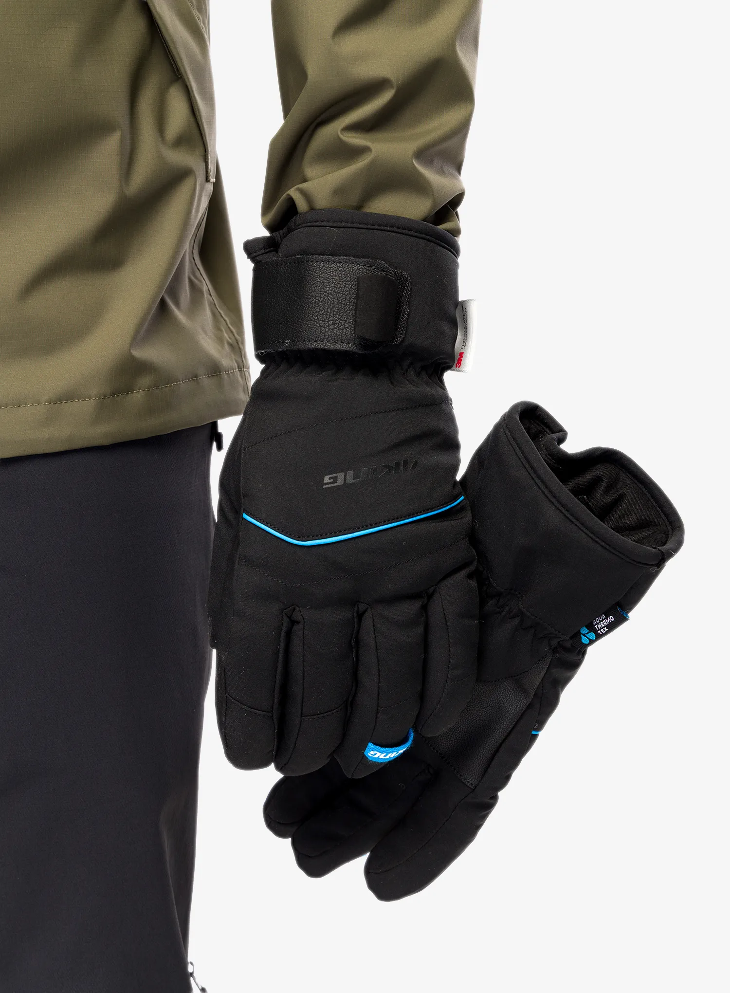 Smučarske rokavice Viking Solven Ski - blue
