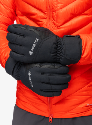 Smučarske rokavice Ziener Garwen GTX - black