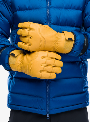 Smučarske rokavice Ziener Gismon AS PR Touch Glove - tan